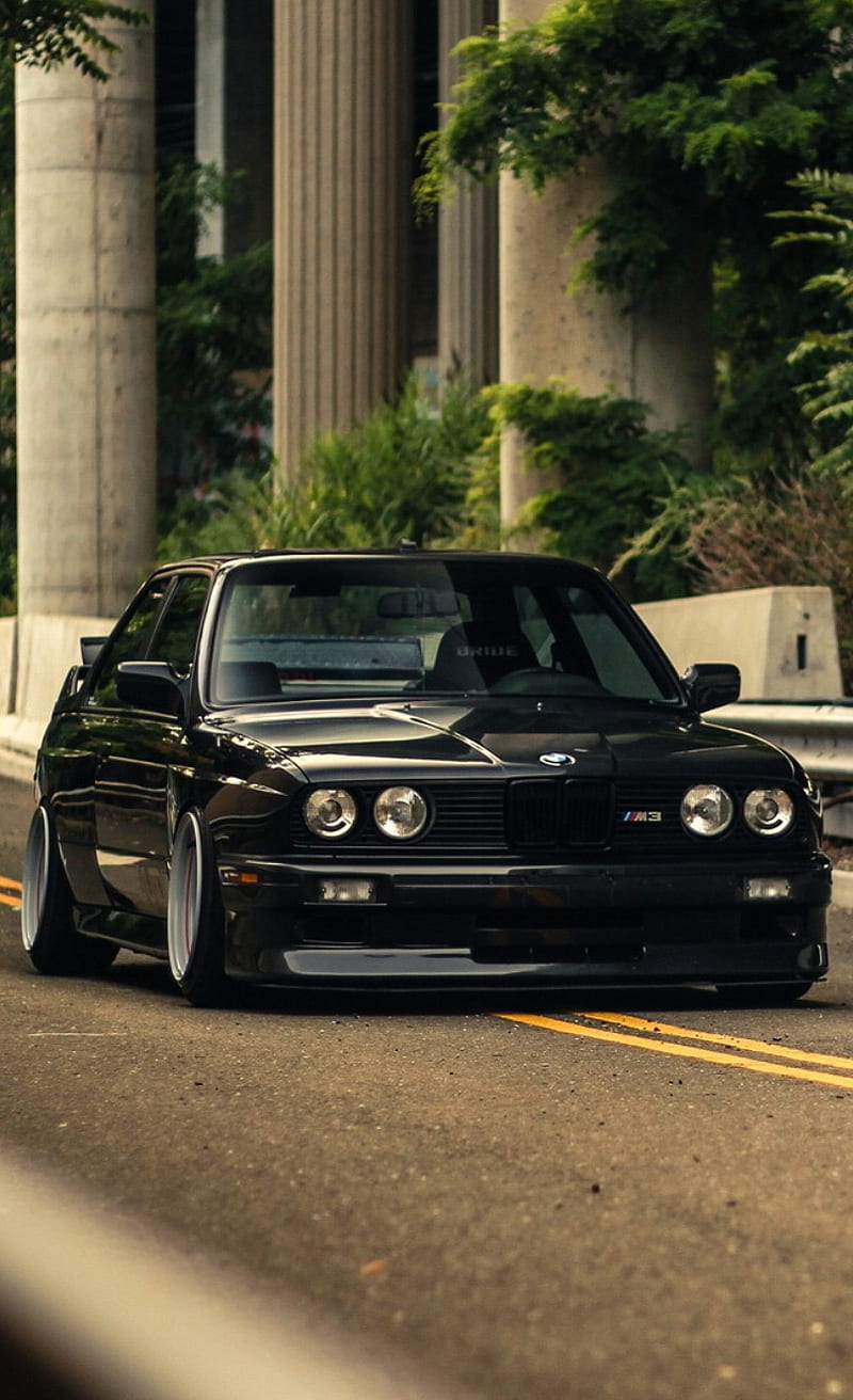 800x1312 Bmw, black, car, road, HD phone wallpaper