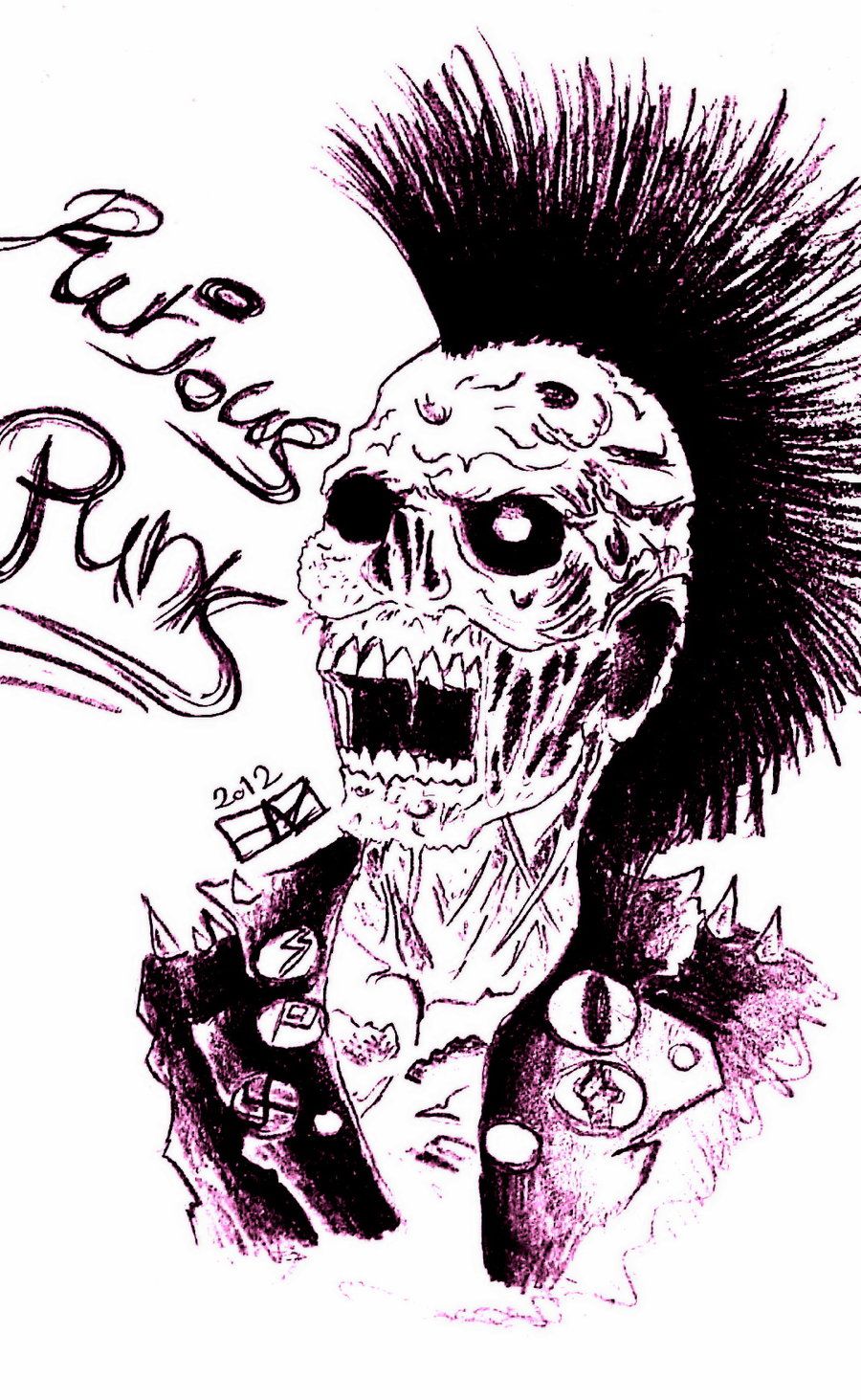 900x1463 Hardcore Punk Wallpaper