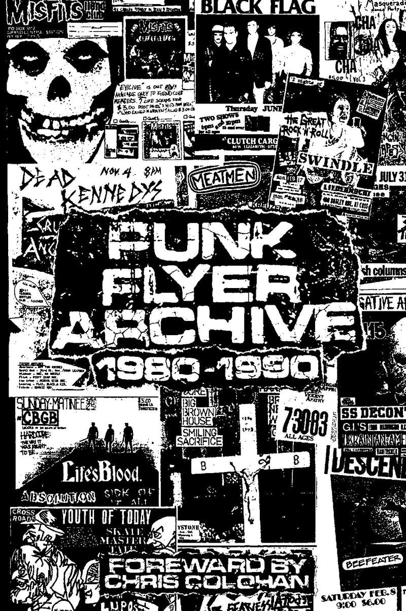 800x1205 Punk Flyer Archive 1980 1990
