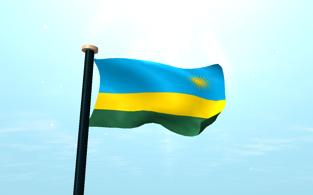 1280x800 Rwanda Flag Wallpaper