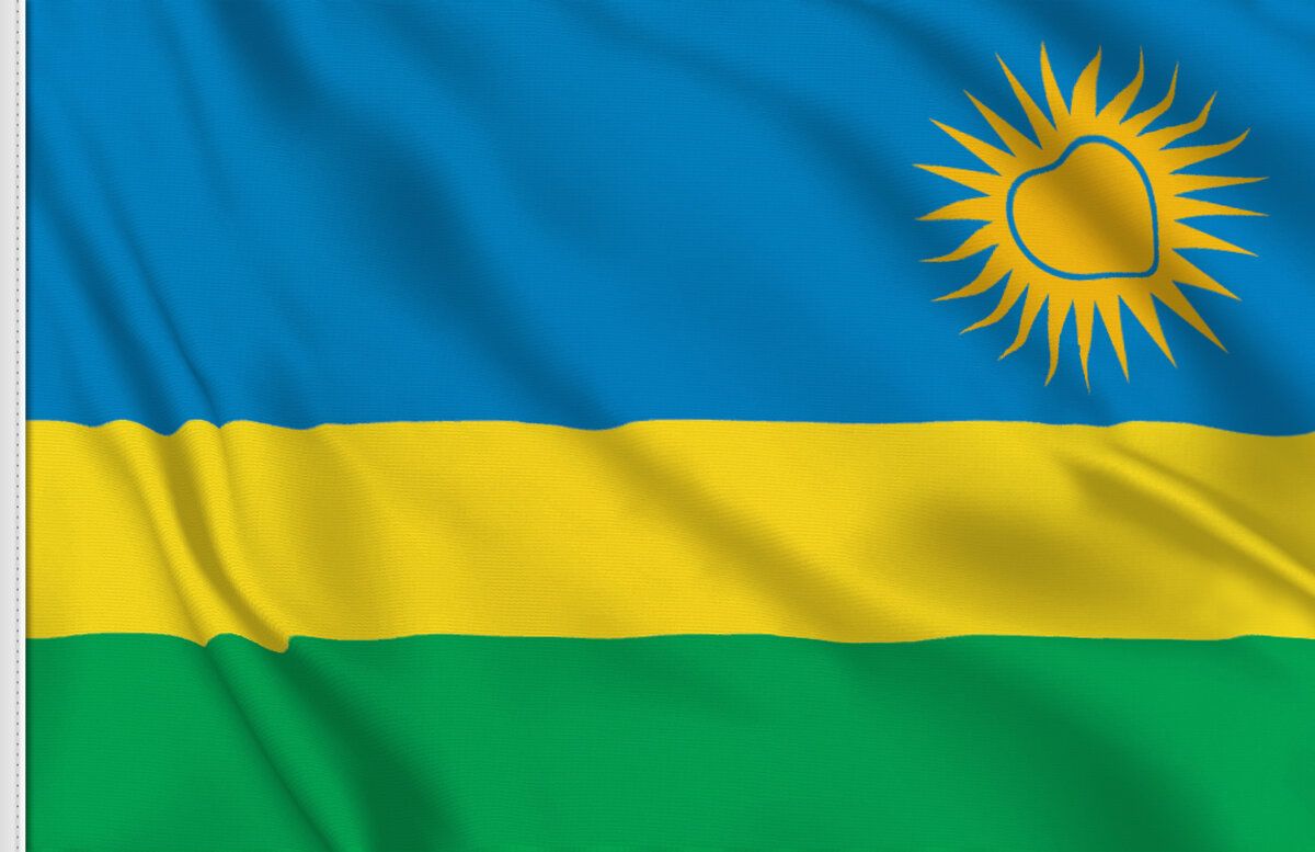1200x777 Rwanda Flag