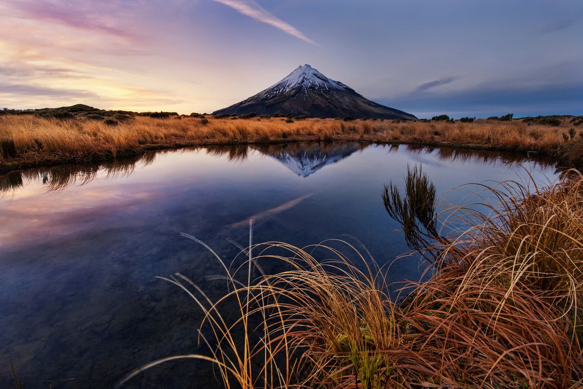 1200x800 Photo Wallpaper Mount Taranaki Morning Breeze