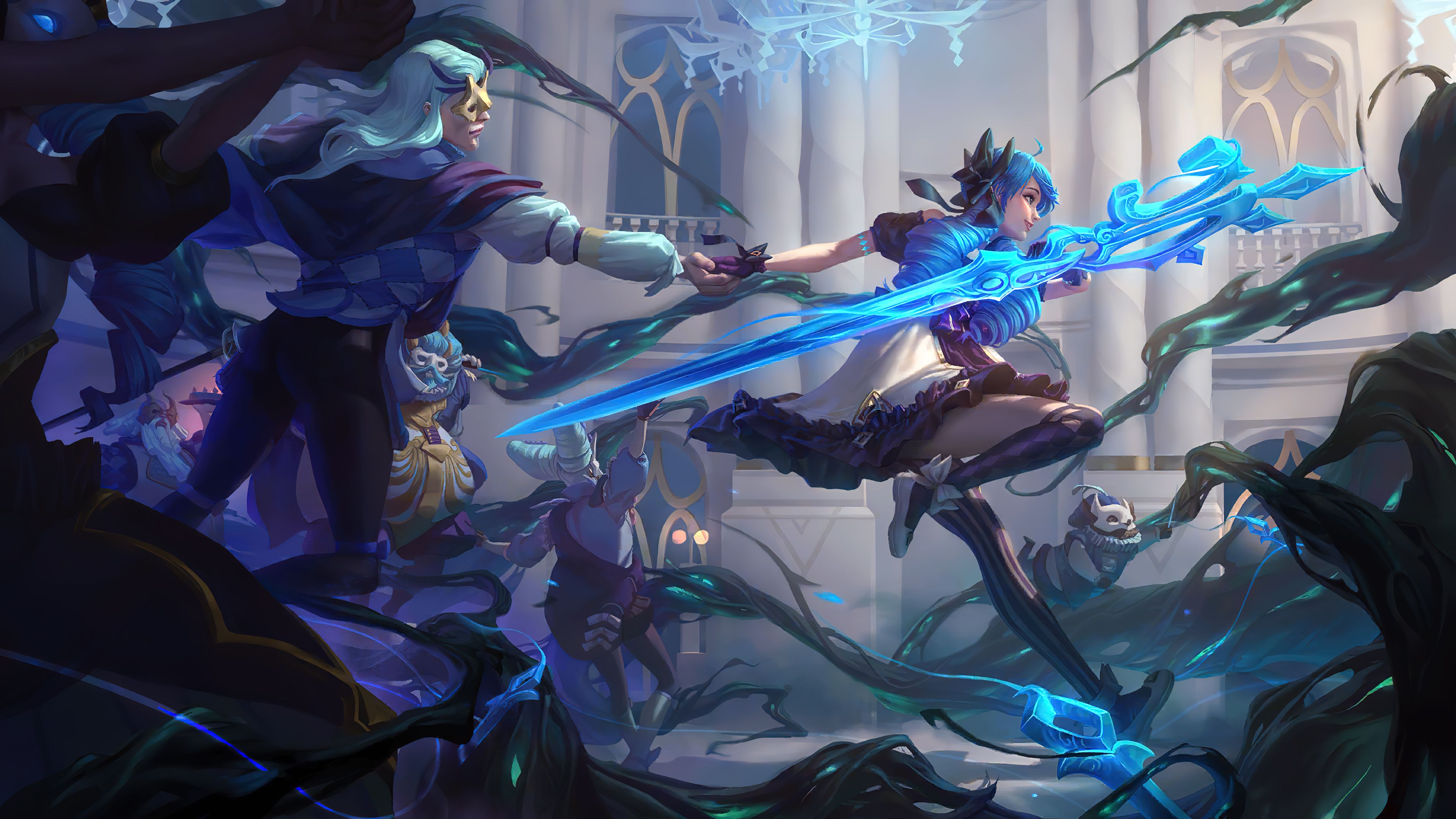 3840x2160 Gwen Shadow Isles LoR Wallpaper 4K HD PC h