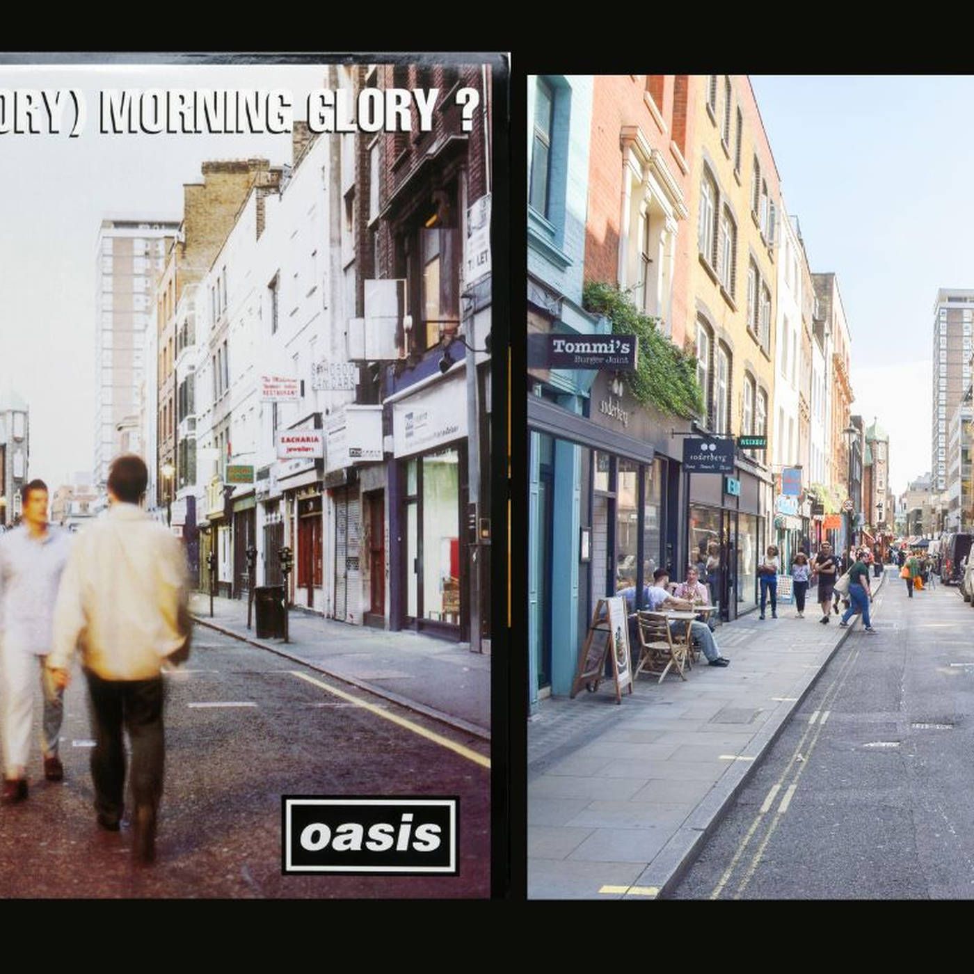 1400x1400 Where's the cover photo from Oasis' (What's The Story) Morning Glory taken?