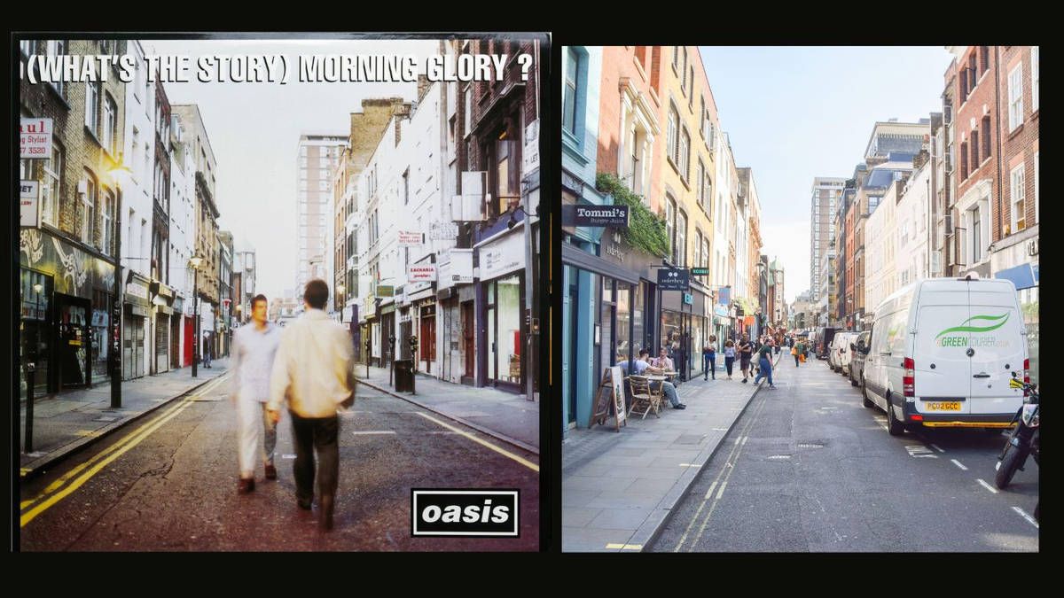 1200x675 Where's the cover photo from Oasis' (What's The Story) Morning Glory taken?