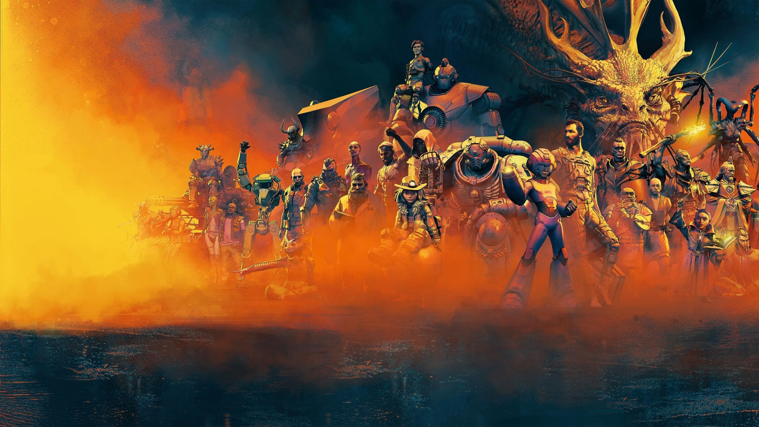 2560x1440 Secret Level Wallpaper 4K, Poster, Prime series, 2024 Series