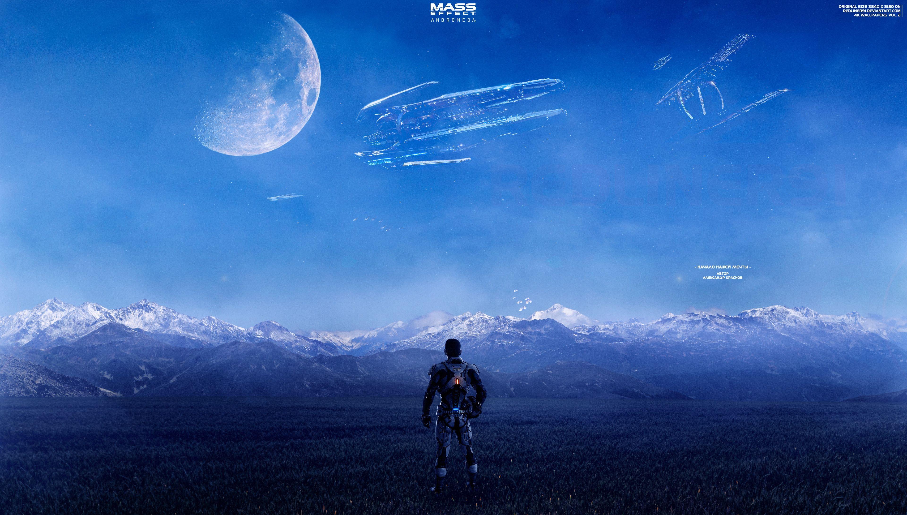 3840x2180 Mass Effect Andromeda Desktop Background .
