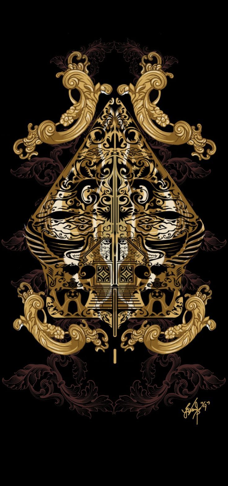 736x1567 Gunungan wayang