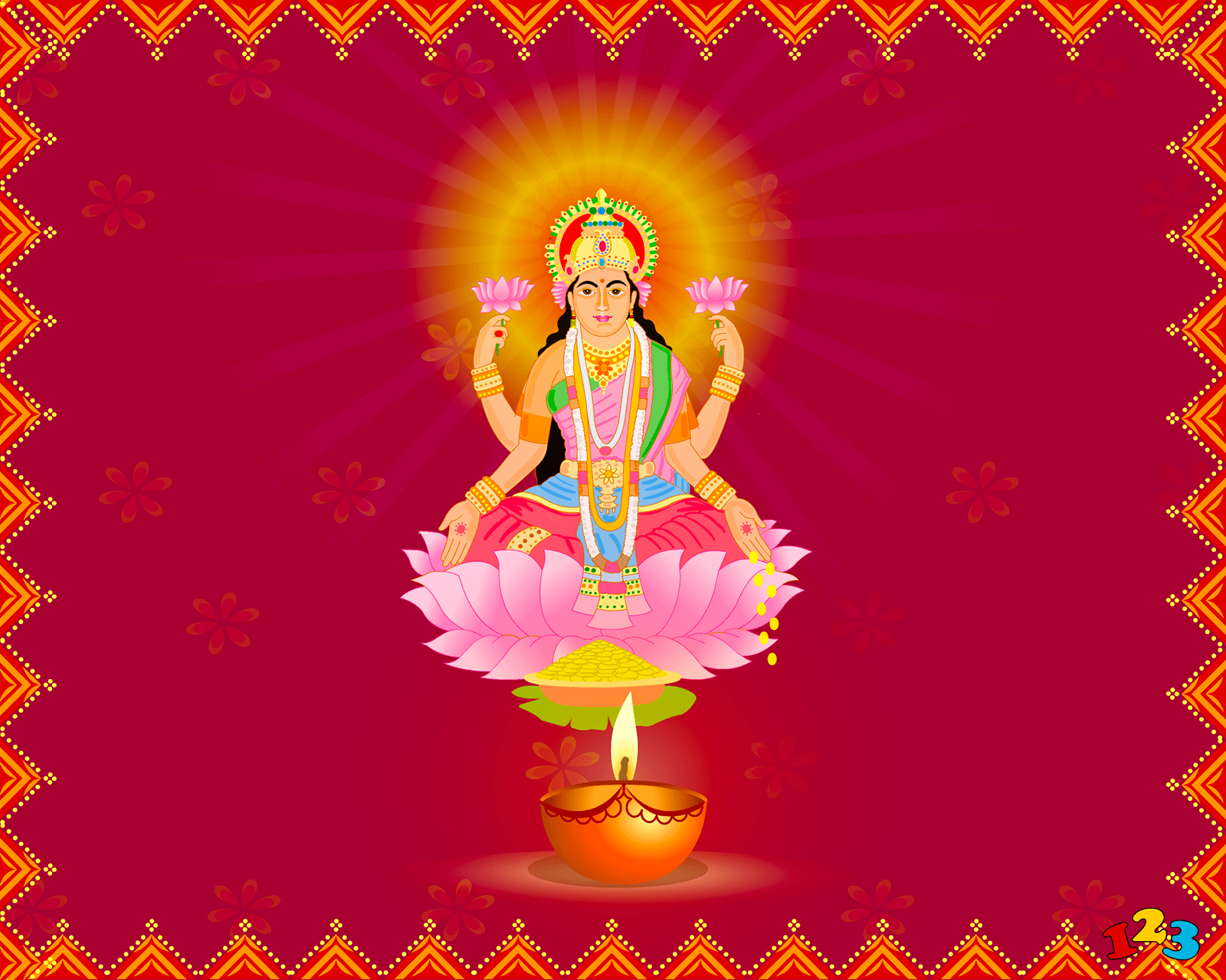 1600x1280 Goddess Lakshmi