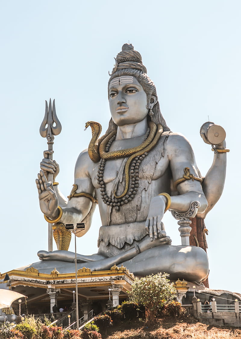 800x1127 Shiva, murudeshwara, HD phone wallpaper
