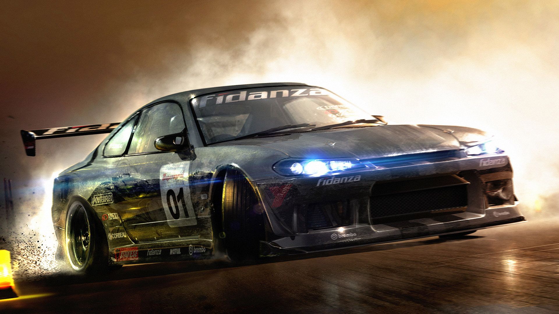 1920x1080 High Speed Racing Beast: Stunning HD Vehicle In Actionx1080