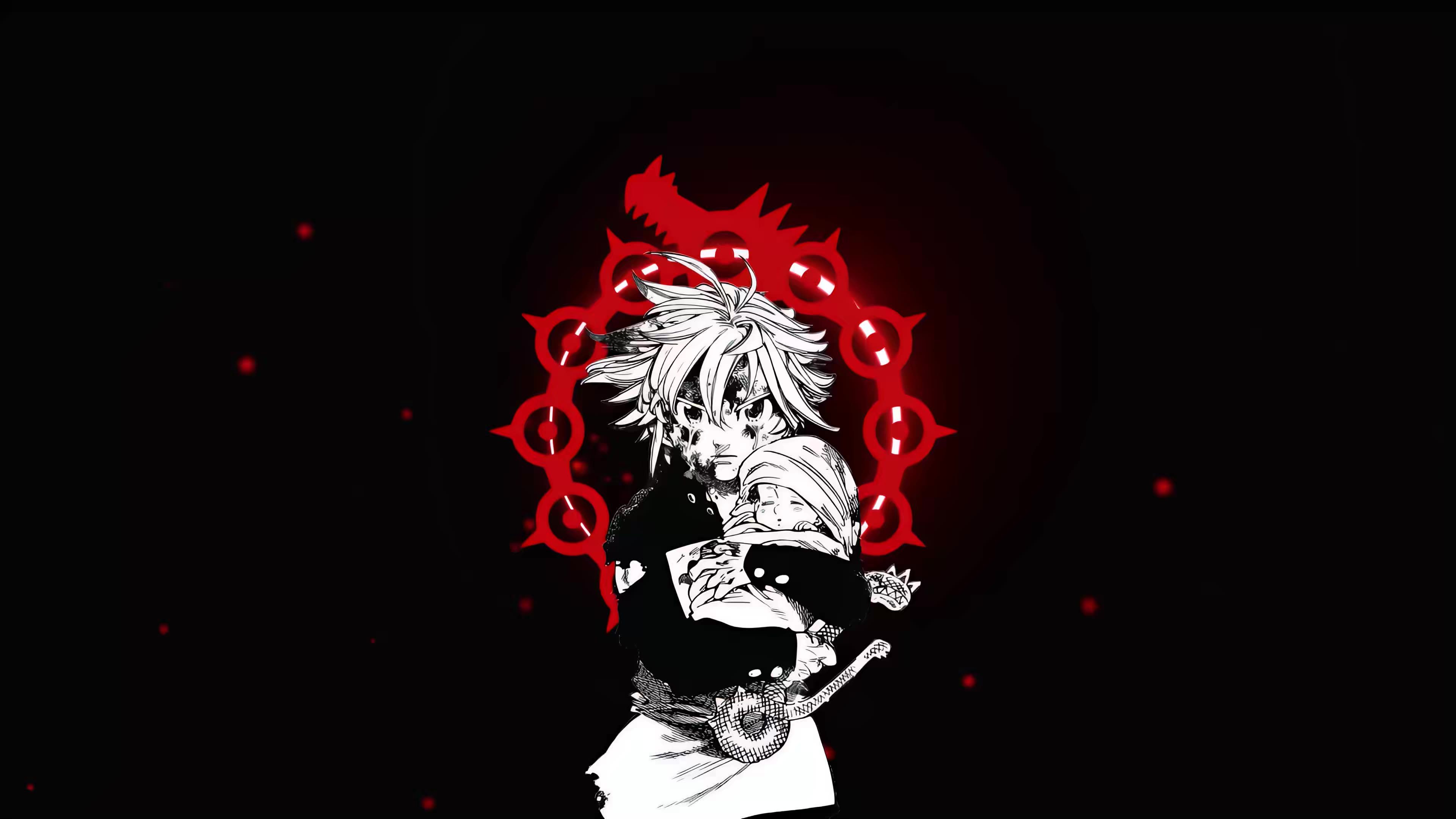 3840x2160 Meliodas Sin of Wrath Live Wallpaper