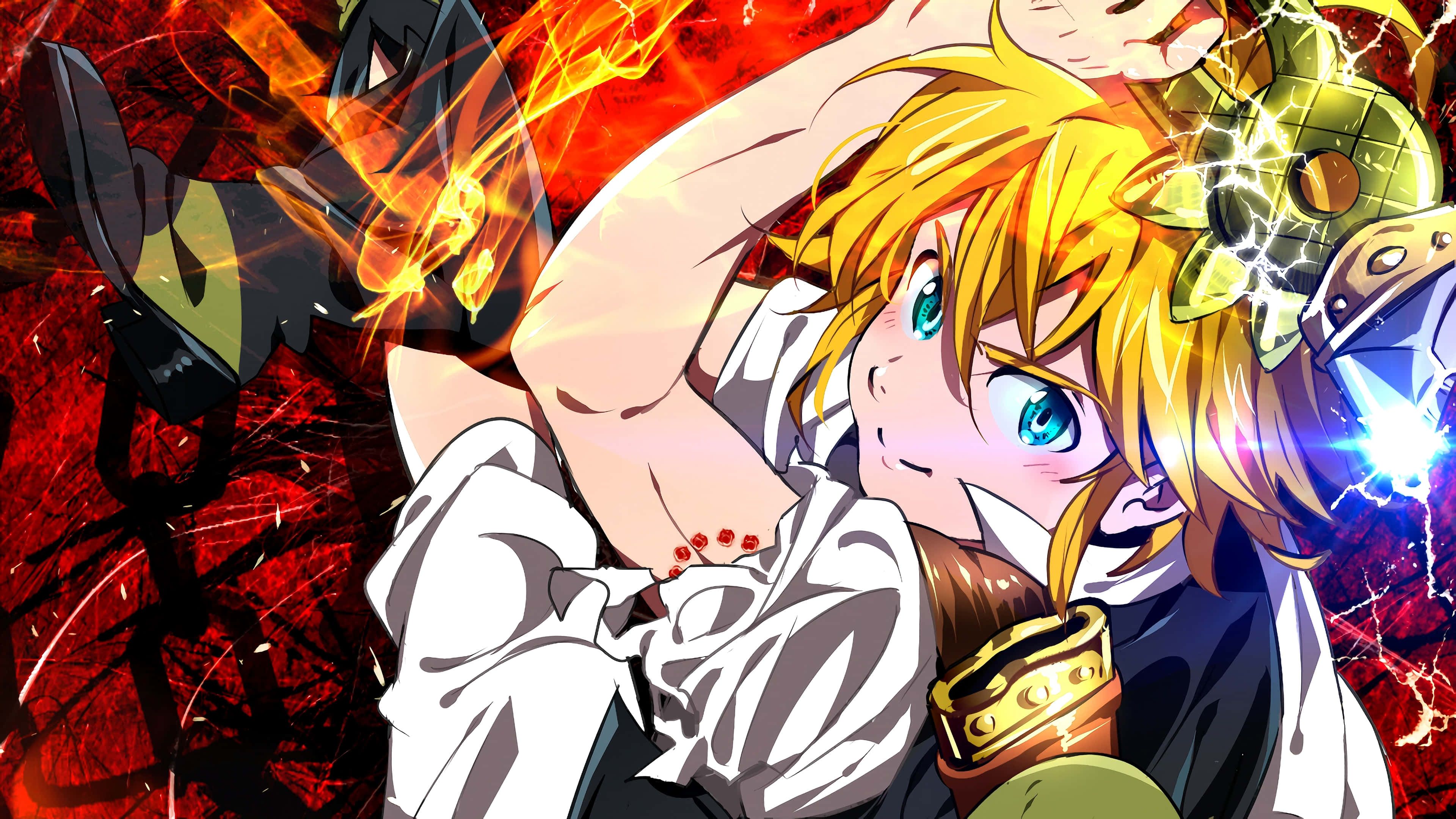 3840x2160 Download Amazing Meliodas Seven Deadly Sins 4k Wallpaper