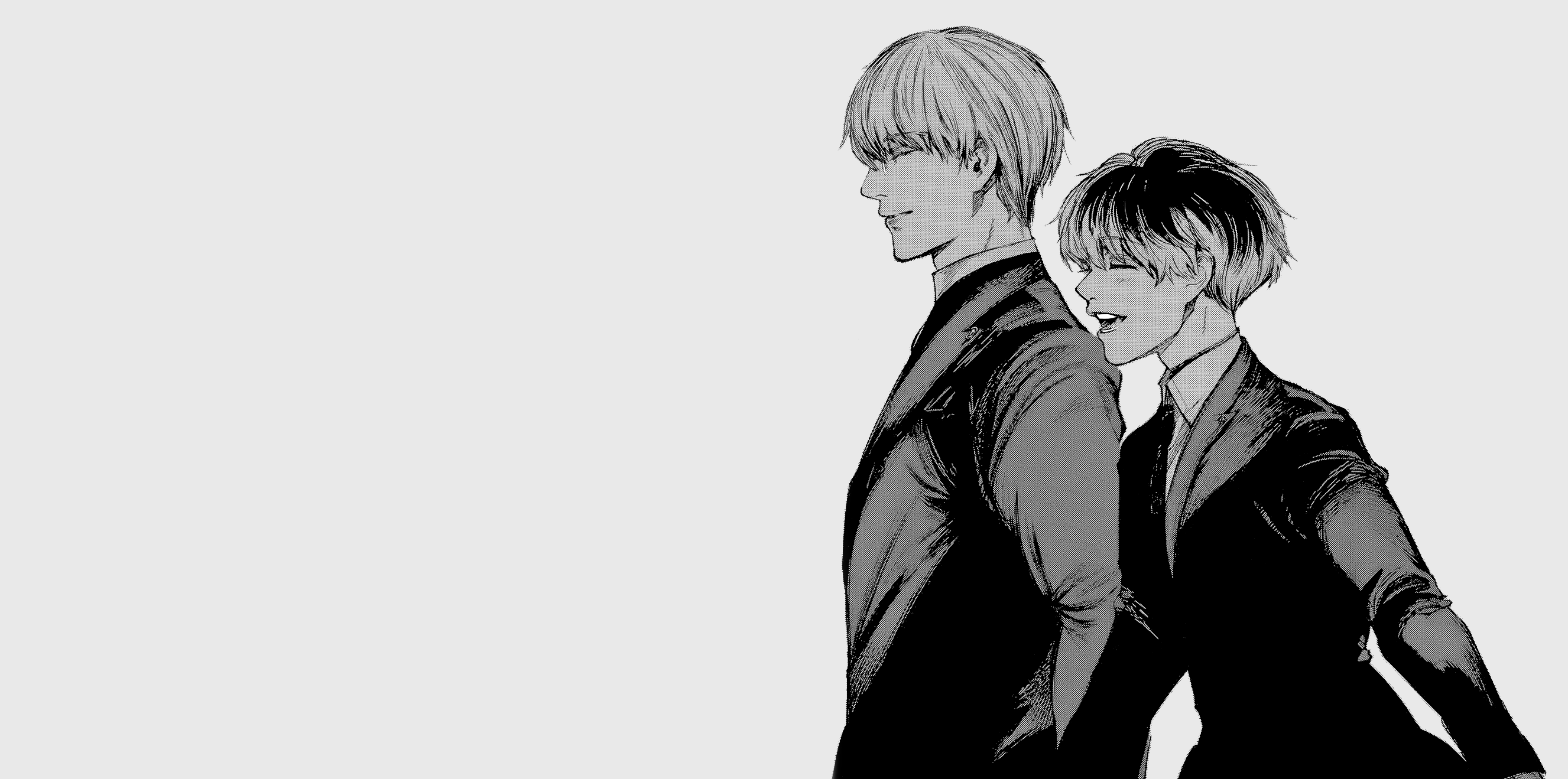 2653x1319 Kaneki Ken Tokyo Ghoul Tokyo Ghoul Re Manga Arima Kishou Wallpaper:2653x1319