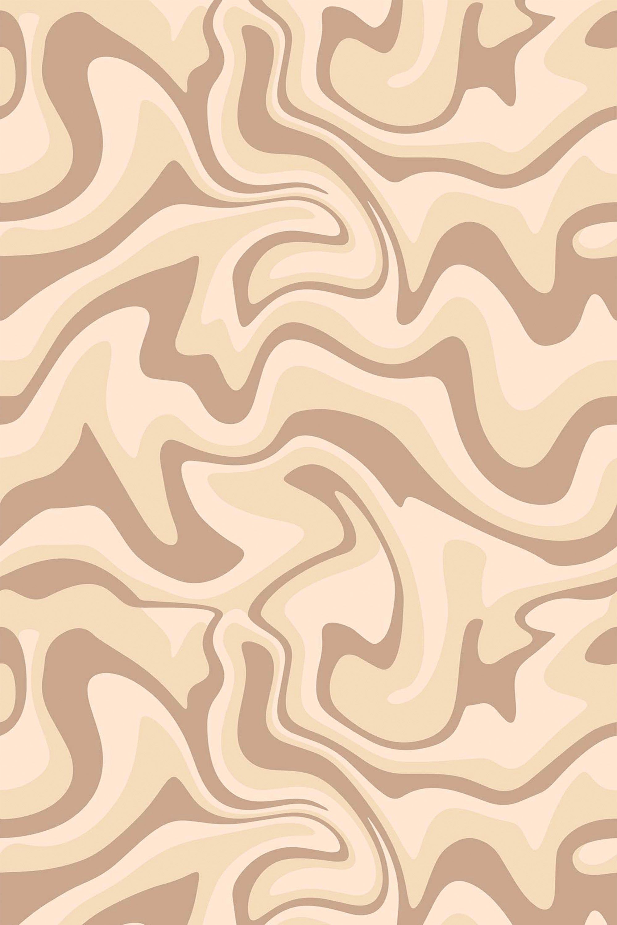 2000x3000 Neutral abstract line Peel and Stick Removable Wallpaper
