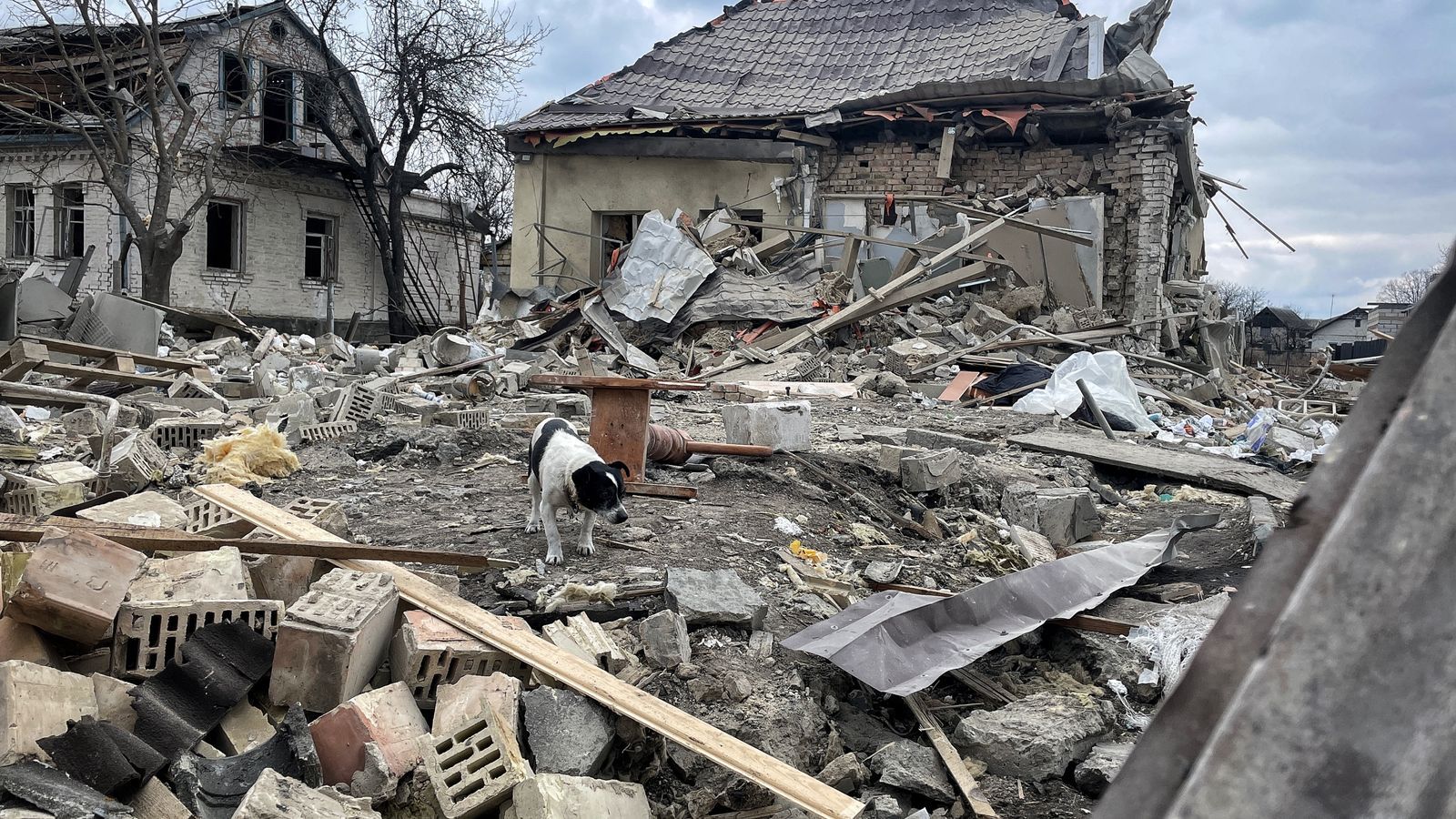 1600x900 Ukraine war: Image taken by Sky News team reveal devastating aftermath of war