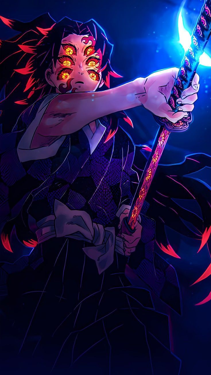735x1308 Wallpaper Kokushibo Kimetsu no Yaiba HD
