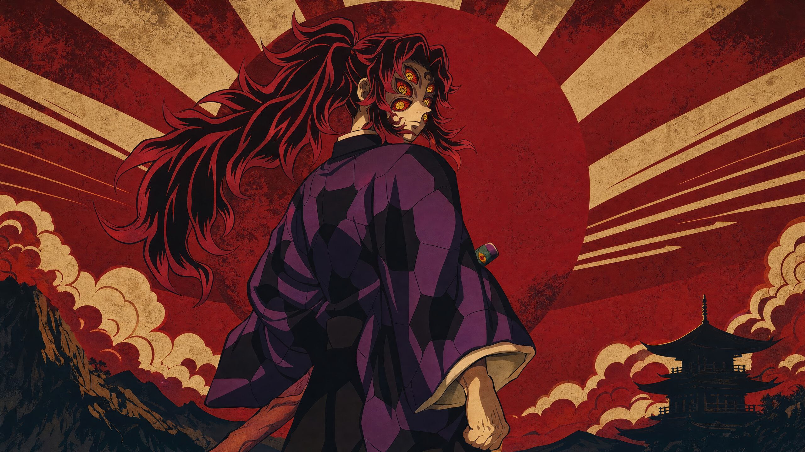 2560x1440 Kokushibo Demon Slayer 4K Wallpaper PC HD r