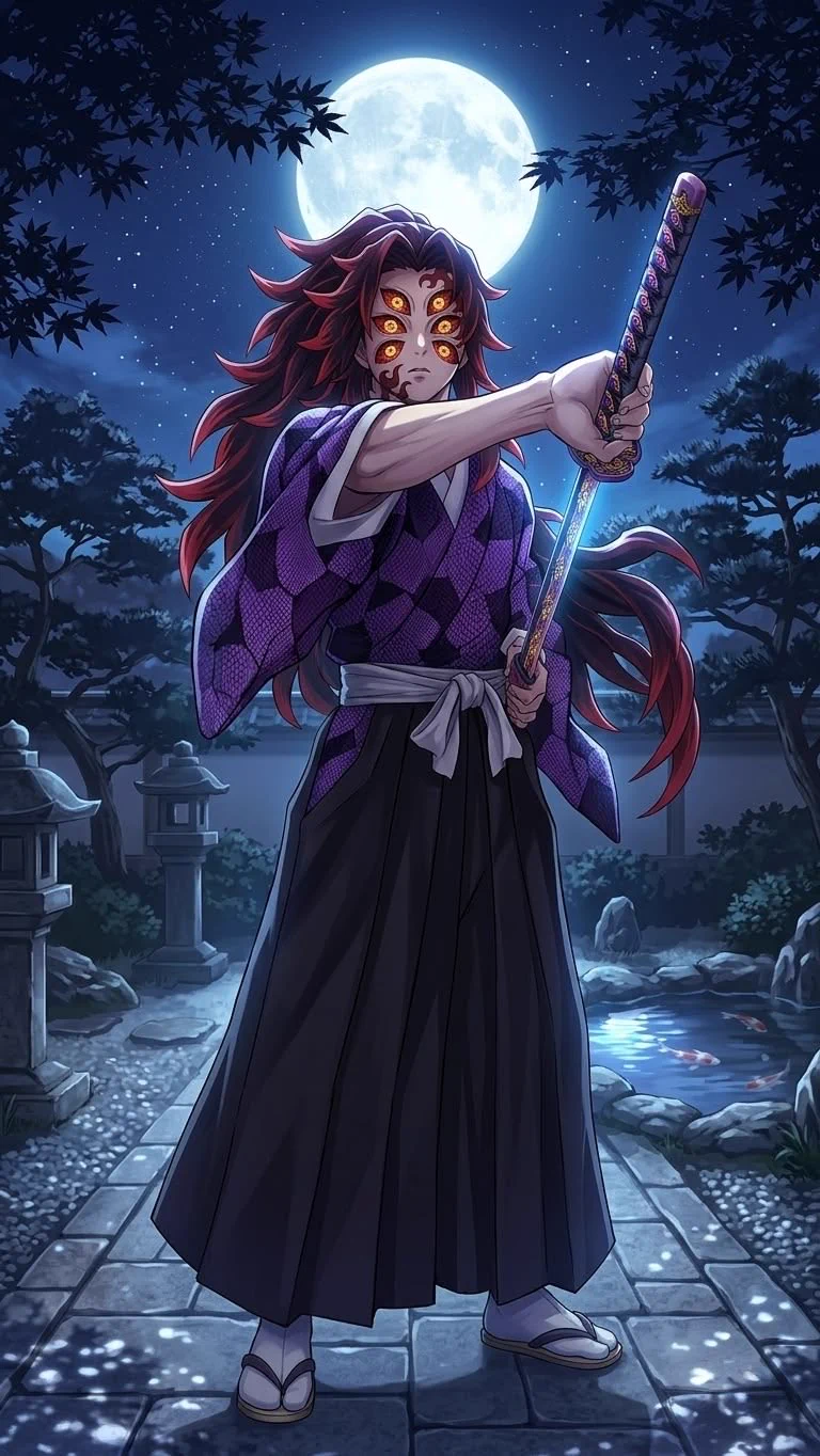 768x1364 Noob Wallpaper on X: Kokushibo is powerful or upper moon one demon? / X