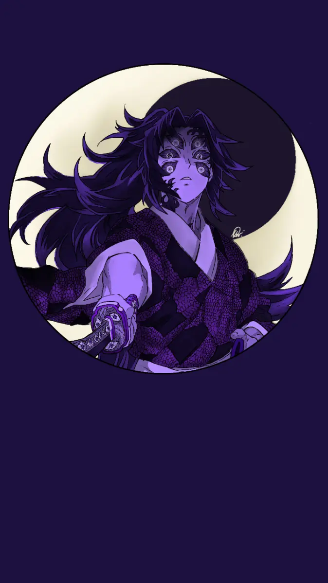 674x1198 Kokushibo wallpaper