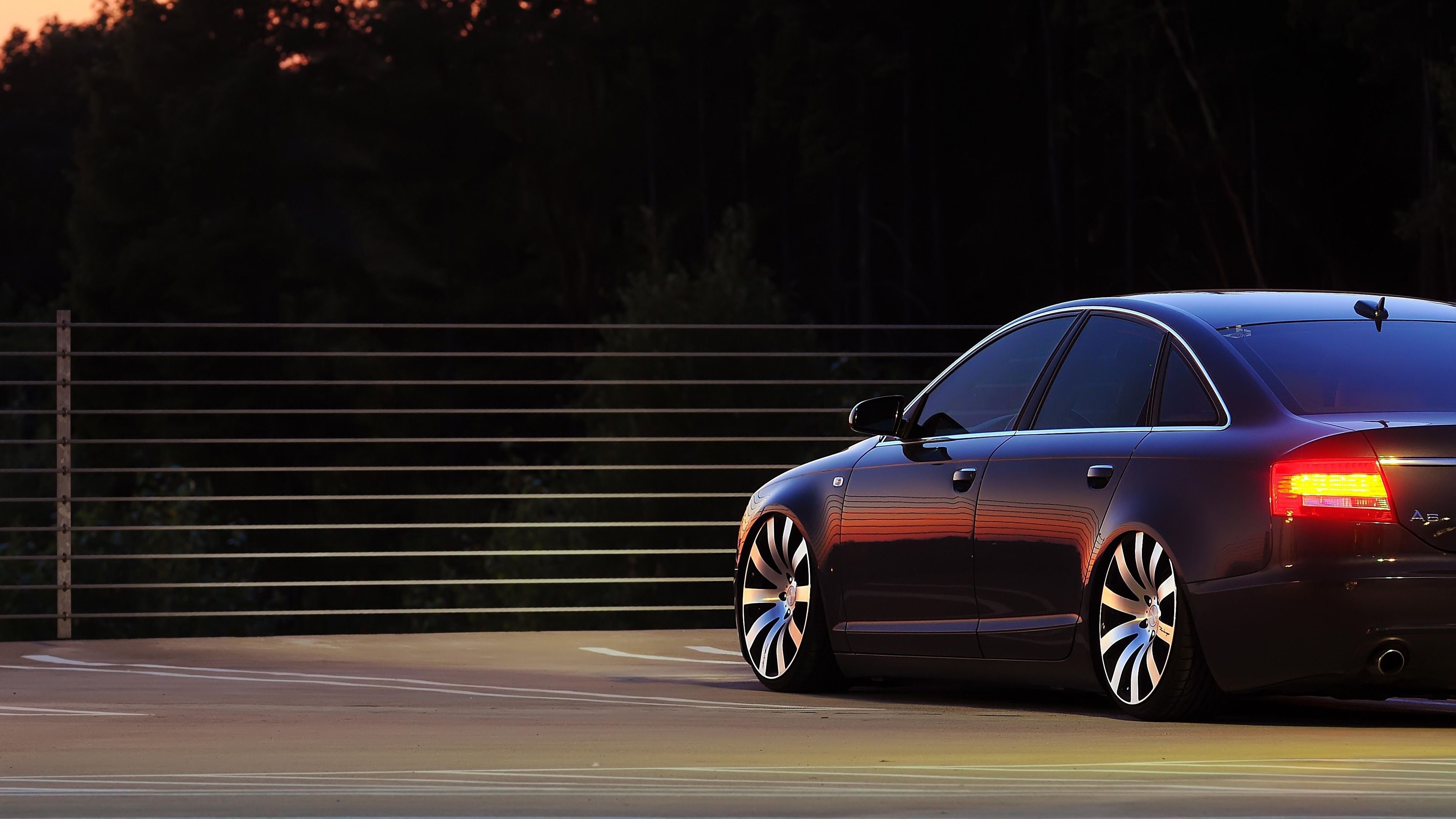 3840x2160 Audi A6 Wallpaper