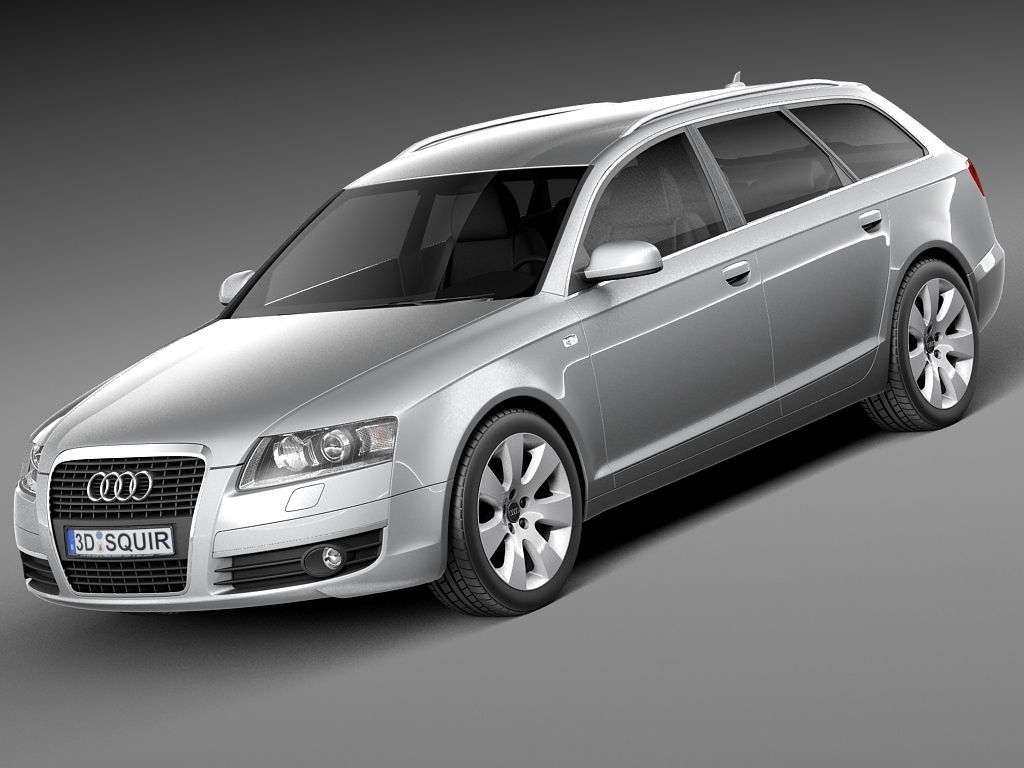 1024x768 Audi A6 C6 Sedan 2004 2008 3D Model $129 .3Ds .c4d .fbx .lwo .max .obj