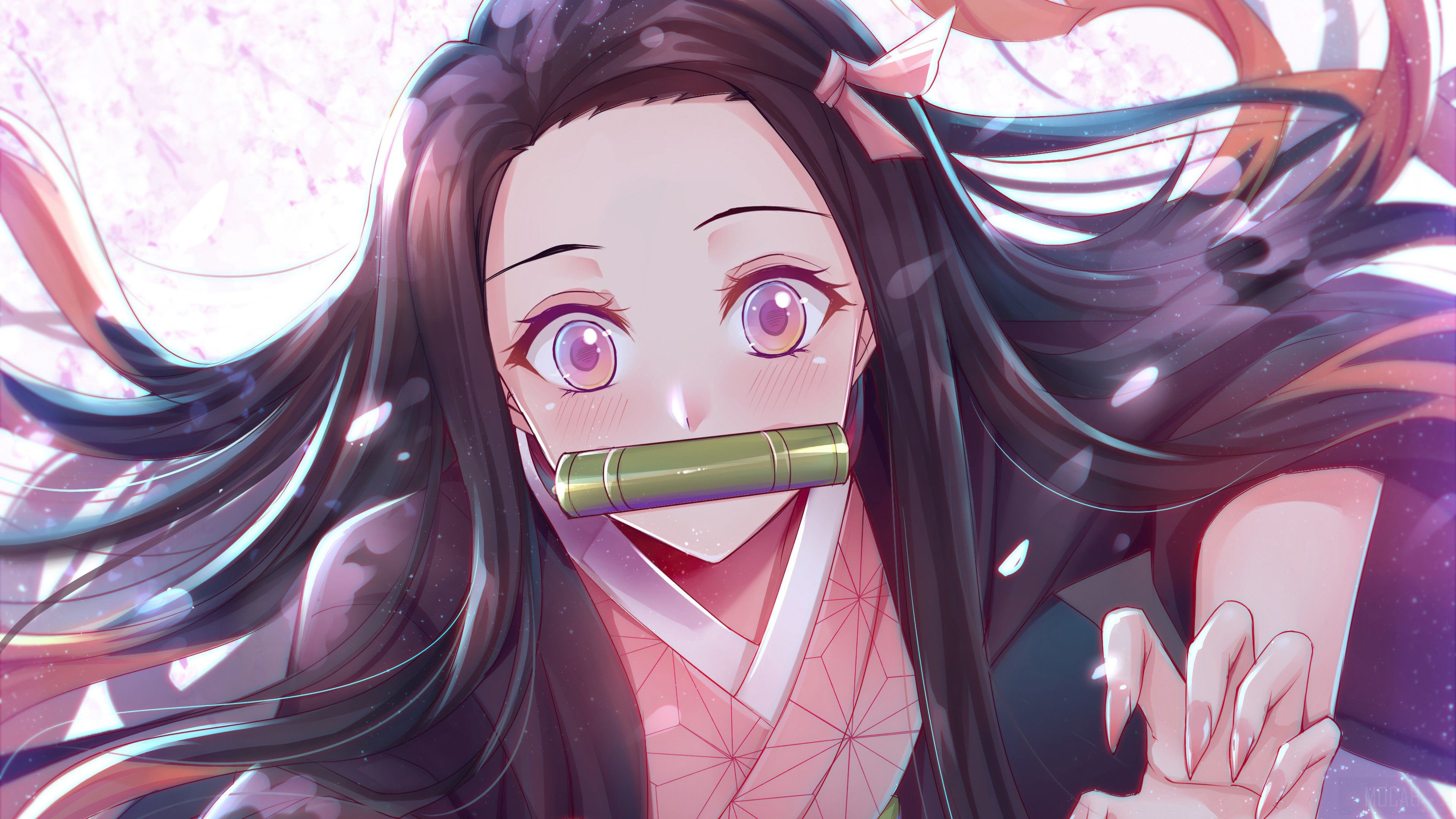 3840x2160 Demon Slayer Nezuko 4k Wallpaper