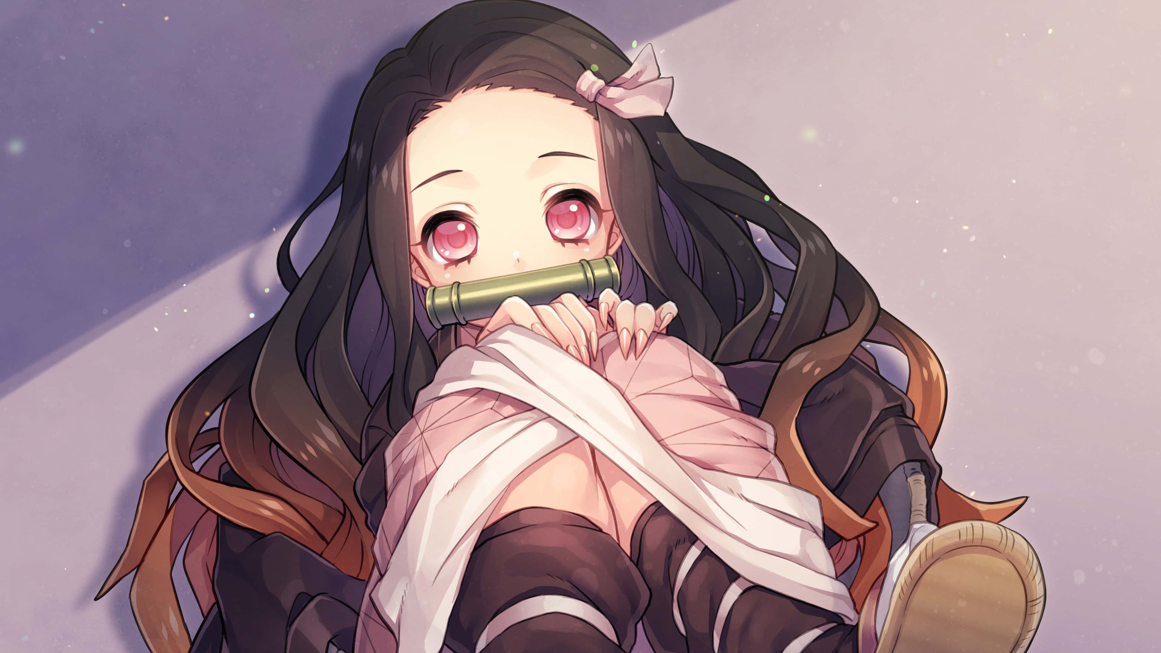 3840x2160 Download Take your desktop to the next level with Nezuko the Demon Slayer Wallpaper