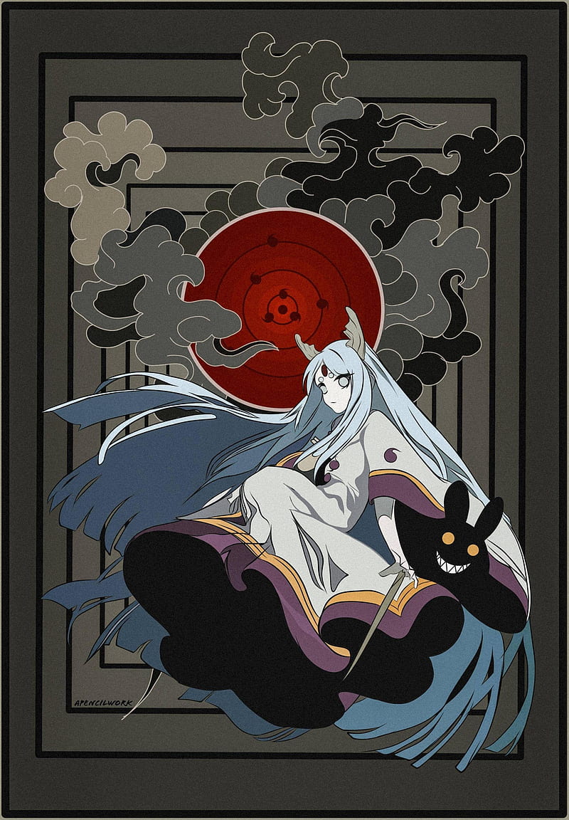 800x1152 Kaguya, kaguya anime, naruto, HD phone wallpaper