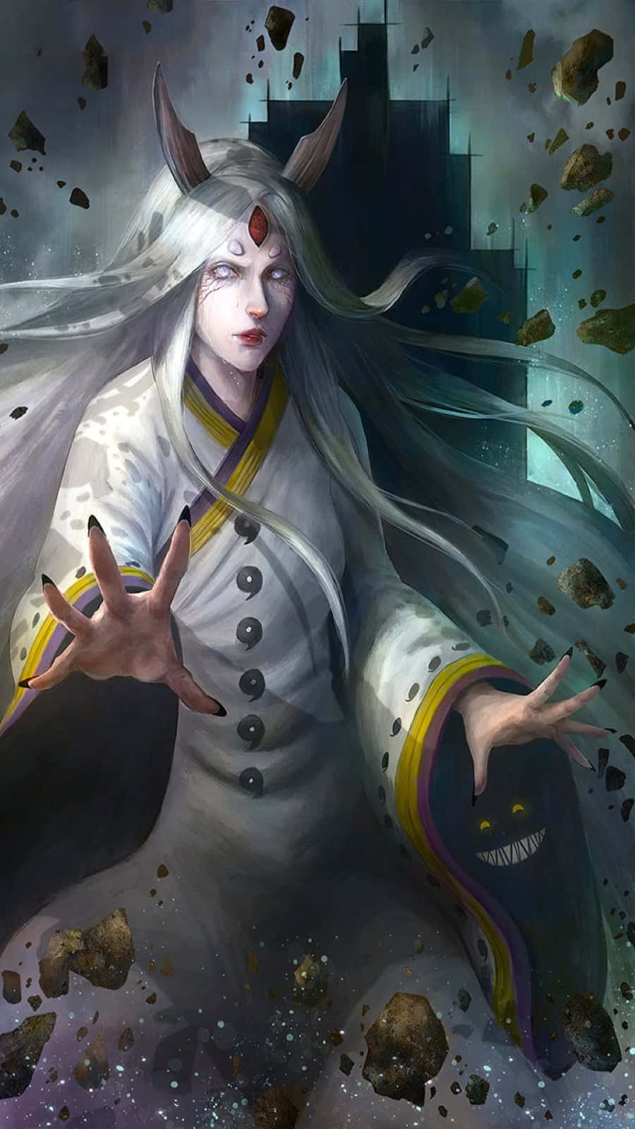 900x1600 Download Kaguya Otsutsuki: The Goddess of Chakra Wallpaper