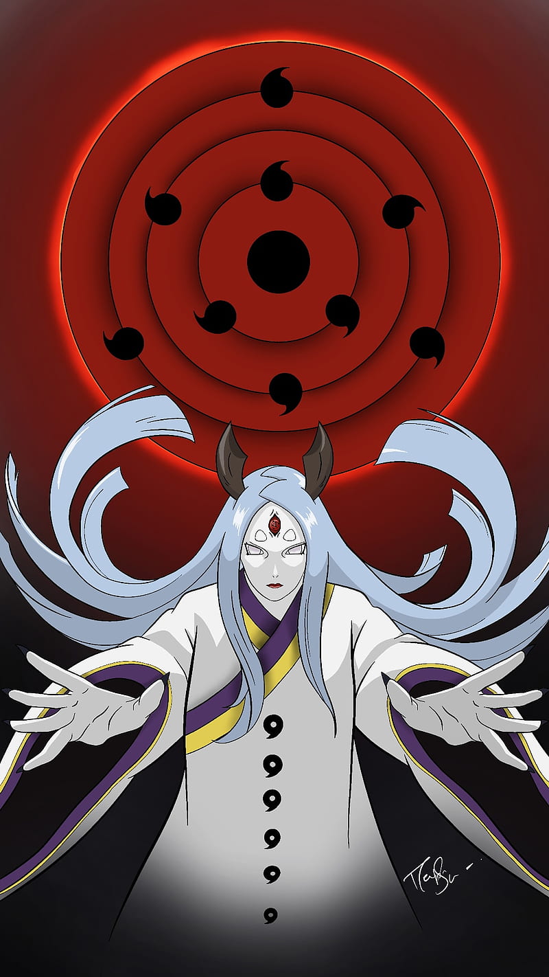 800x1422 KAGUYA OTSUSUKI, naruto, shippuden, HD phone wallpaper