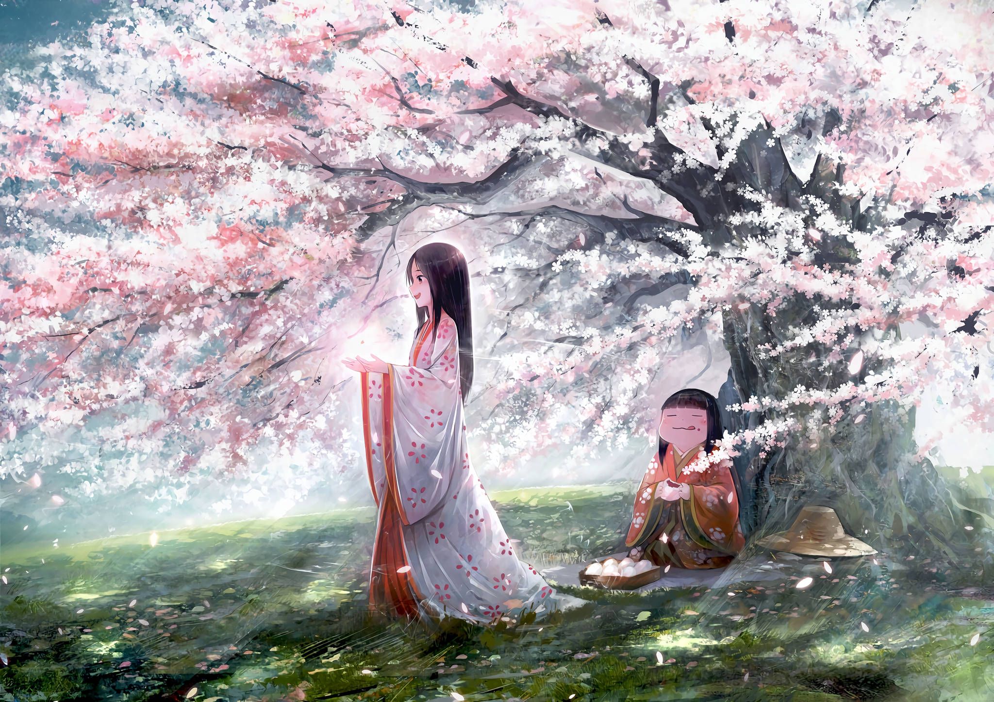 2048x1447 Download Studio Ghibli Desktop Princess Kaguya Wallpaper