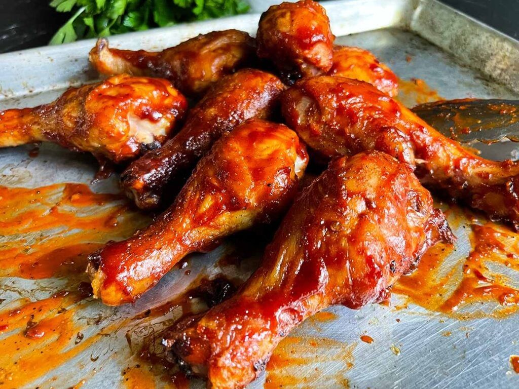 1024x768 Easy And Delicious BBQ Chicken Legs Recipe't Sweat The Recipe