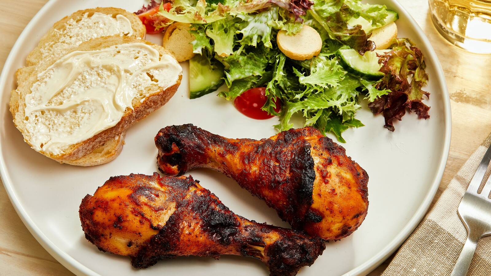 1600x900 This sweet, smoky chicken legs recipe gets crisped in an air fryer Washington Post