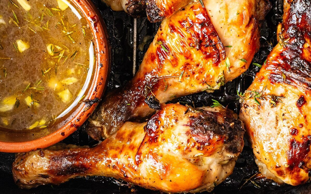 1200x750 Air Fryer Chicken Legs