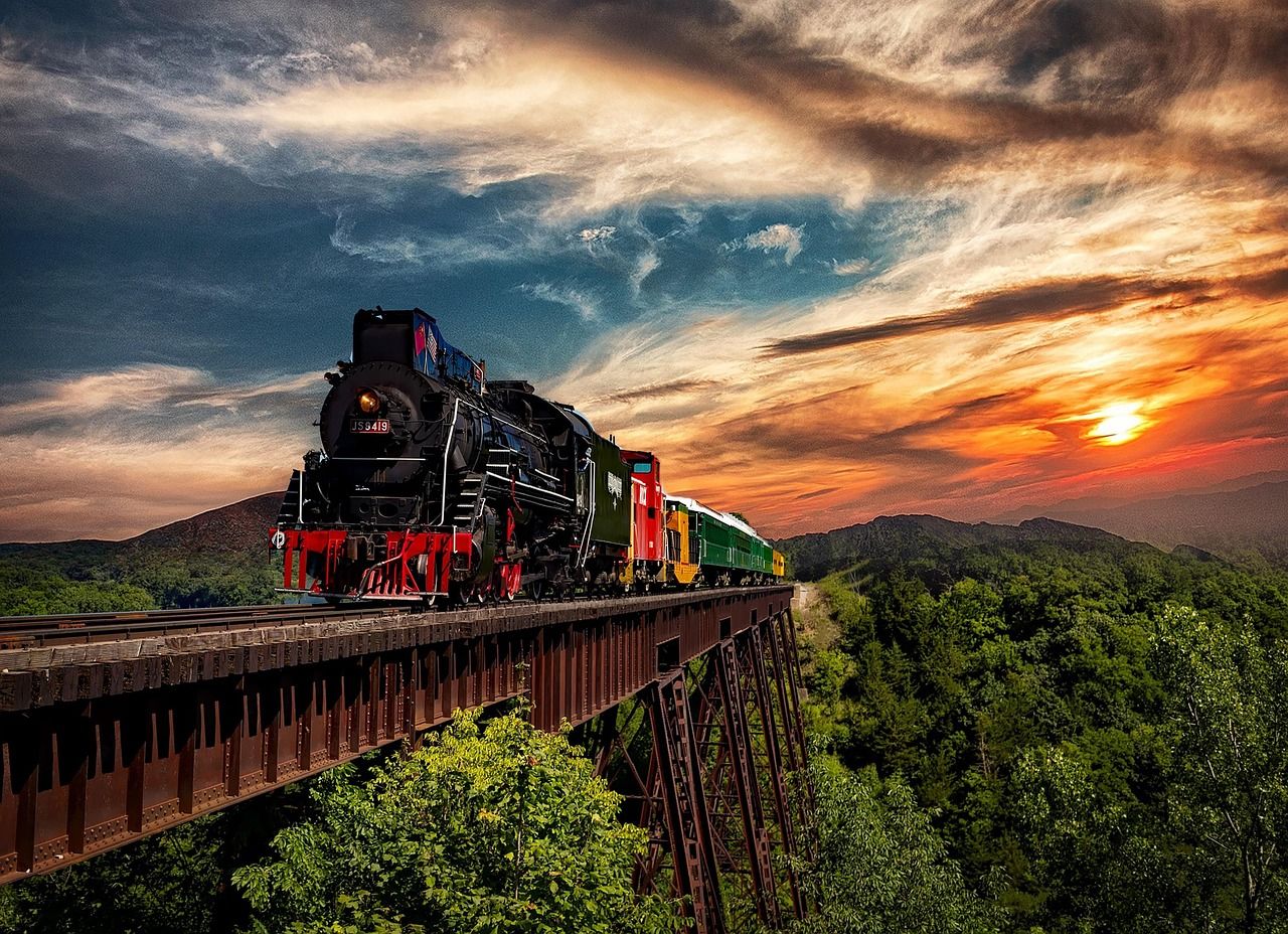1280x928 Train Track