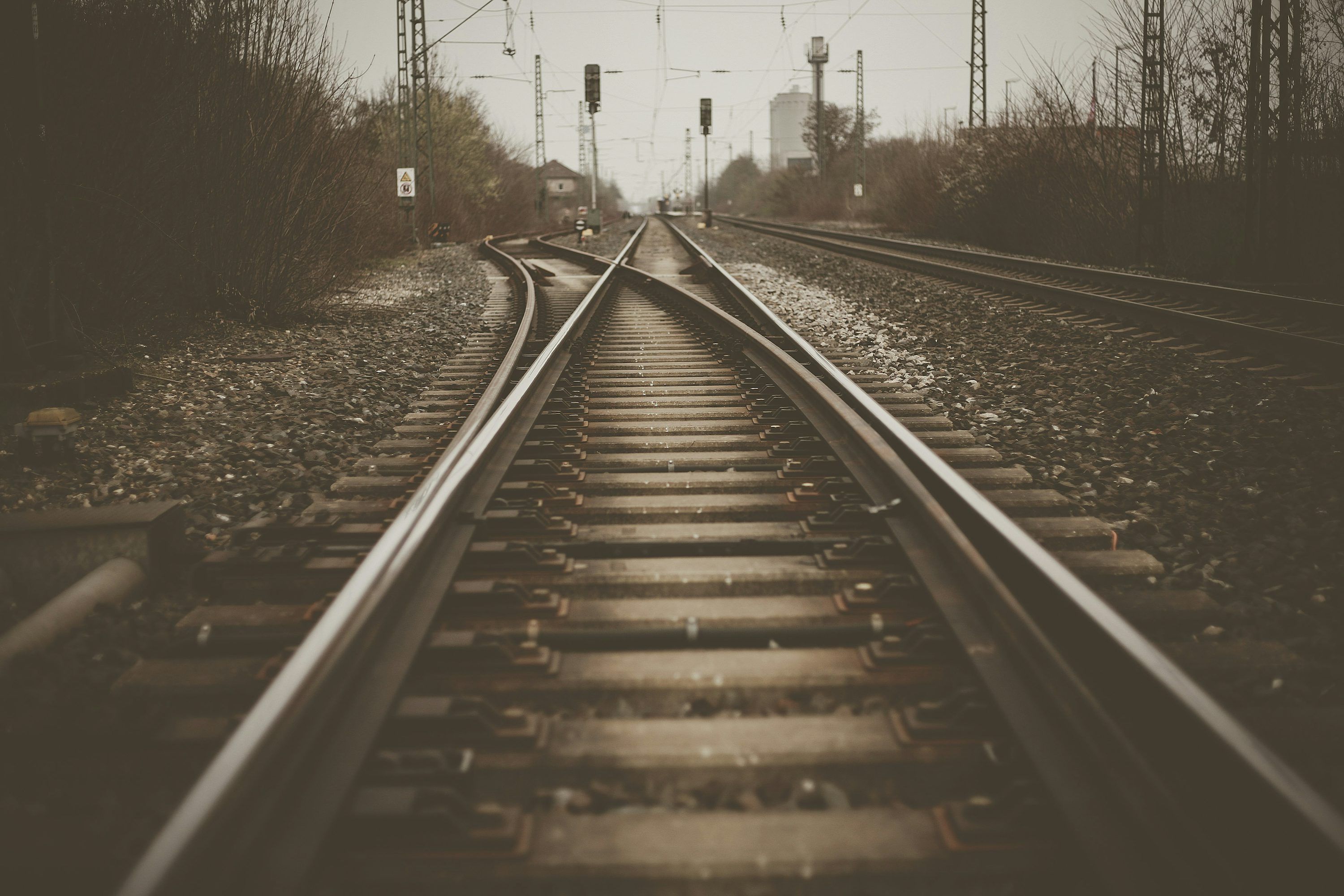 3000x2000 Nahaufnahme der Eisenbahn Foto auf