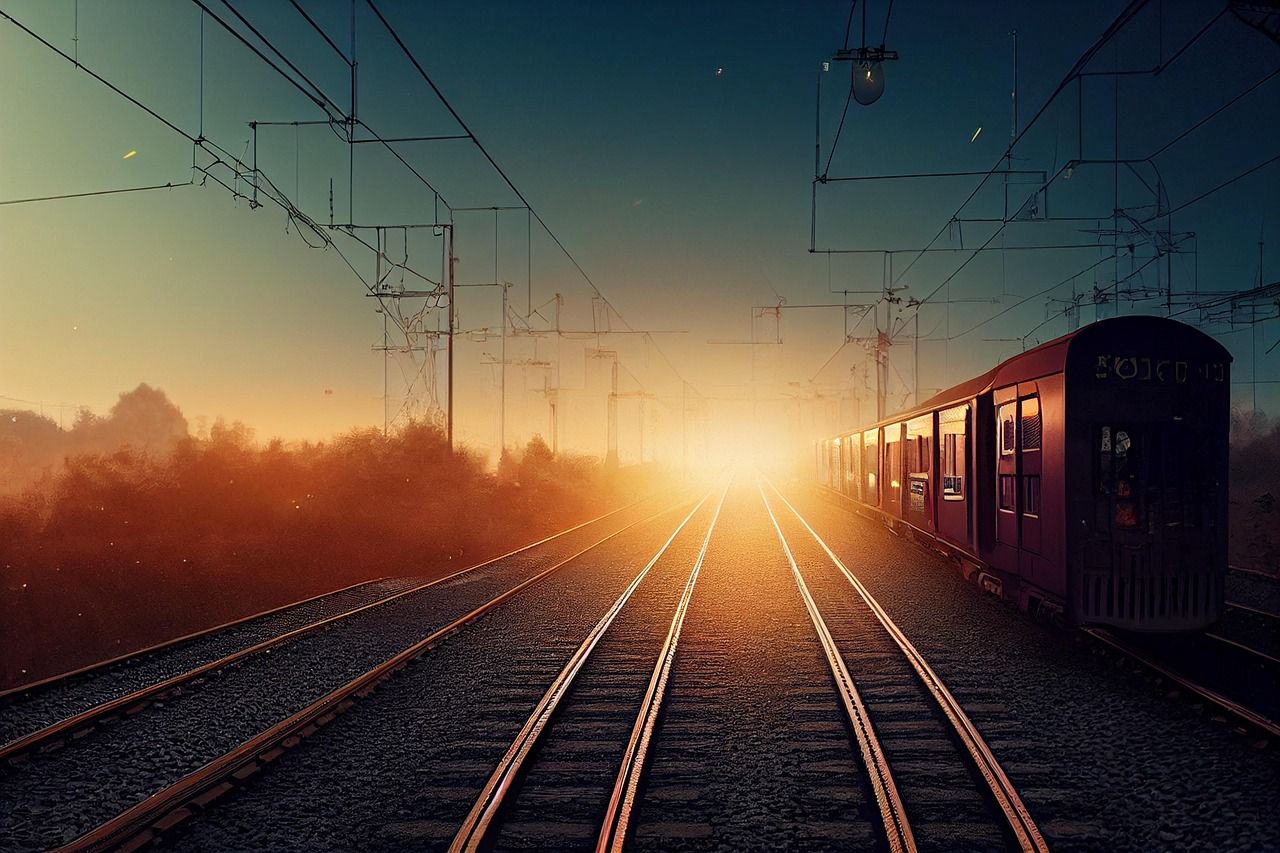 1280x853 Eisenbahn Bahnschienen Zug Foto auf Pixabay
