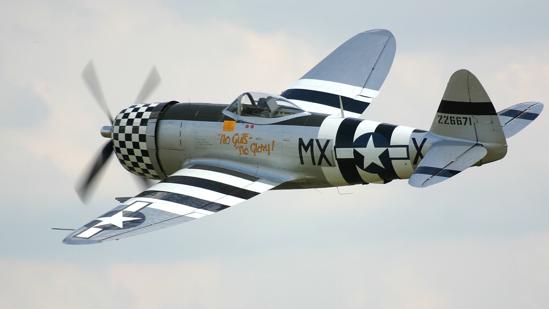 1920x1080 American Propeller Fighter Wallpaper