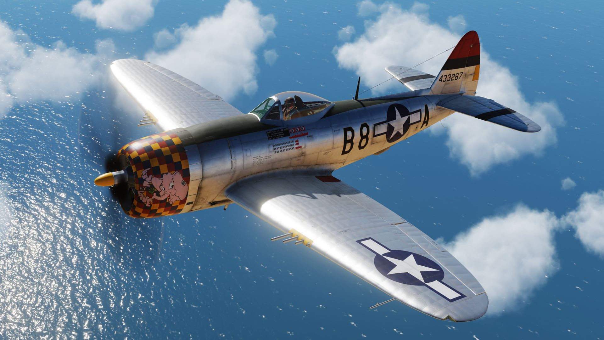 1920x1080 DCS: P 47D Thunderbolt Livery Competition: P 47 Thunderbolt