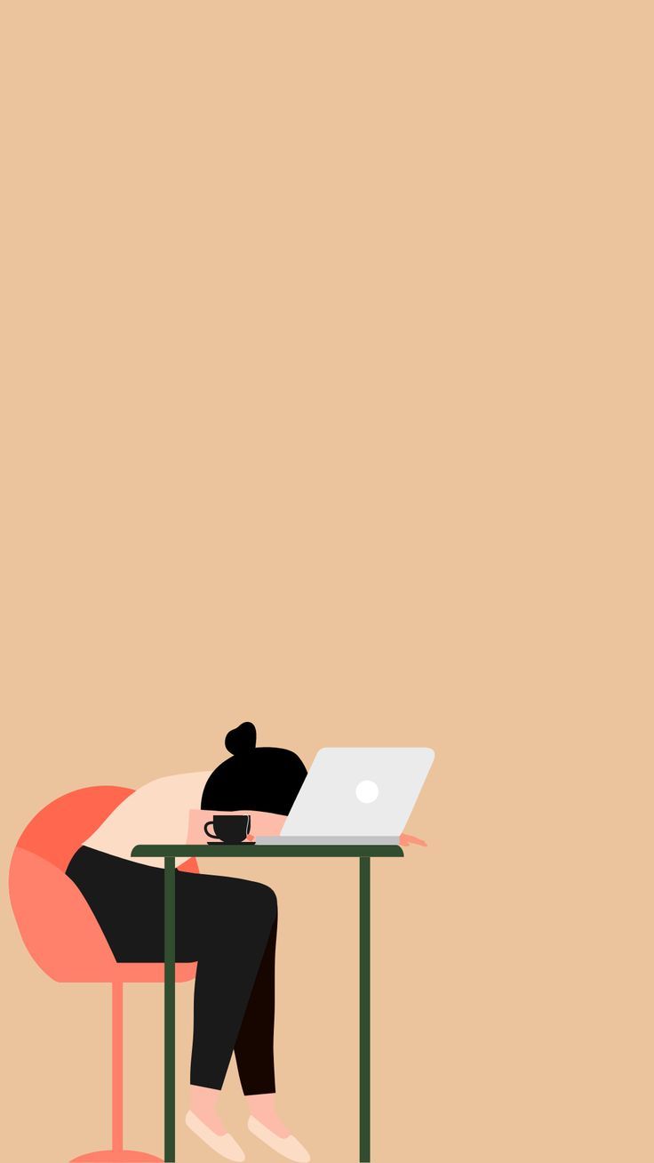 736x1308 Girl Wallpaper. Wallpaper background study, Work mode on wallpaper, Study wallpaper minimalist