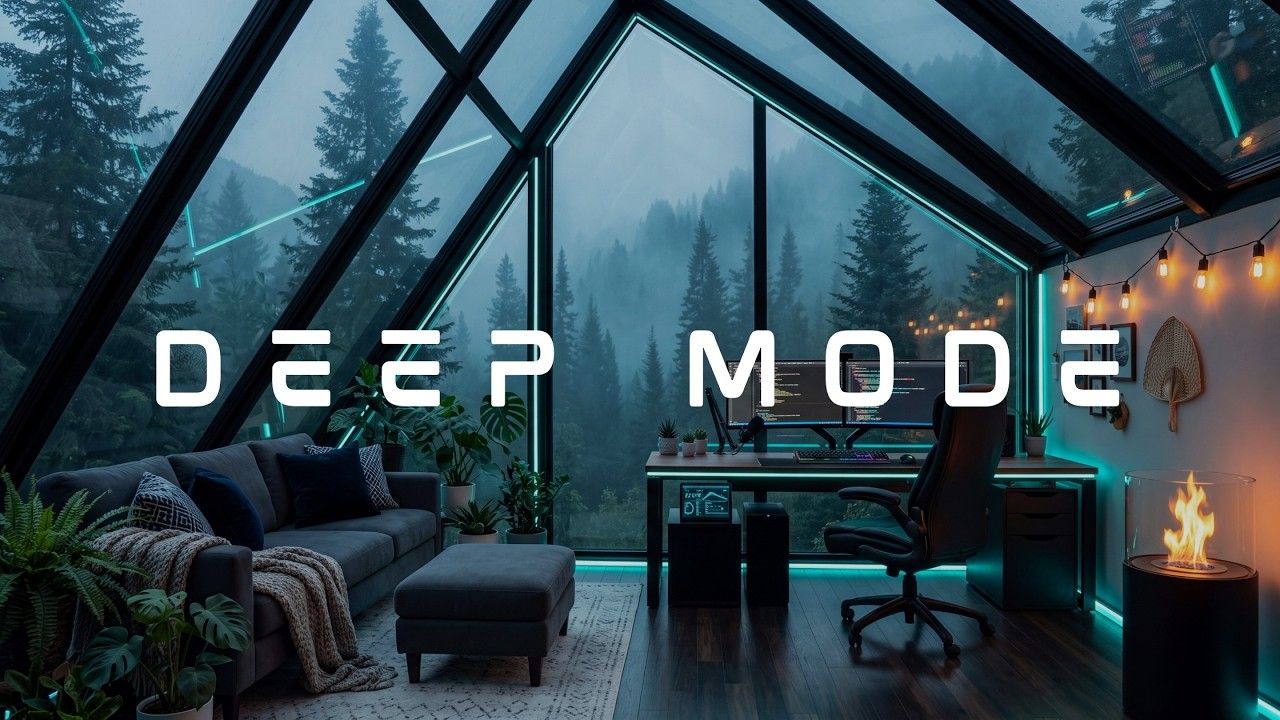1280x720 UNDISTURBABLE FOCUS: 4K Deep Work Ambience to Block Out Noise & Enter Flow State