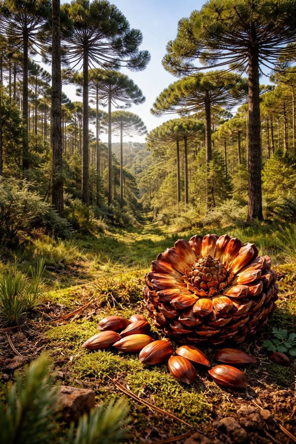 1024x1536 Araucaria Angustifolia Forest