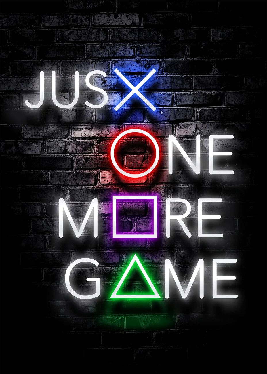 928x1300 Poster Just One More Game