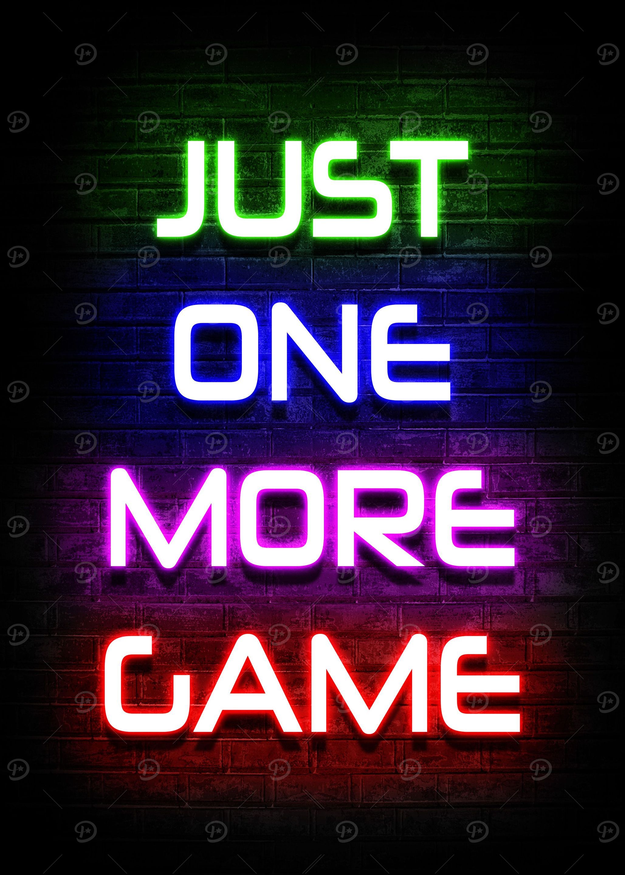 2057x2880 Just one more game Posters Online Unique Metal Prints, Picture, Paintings