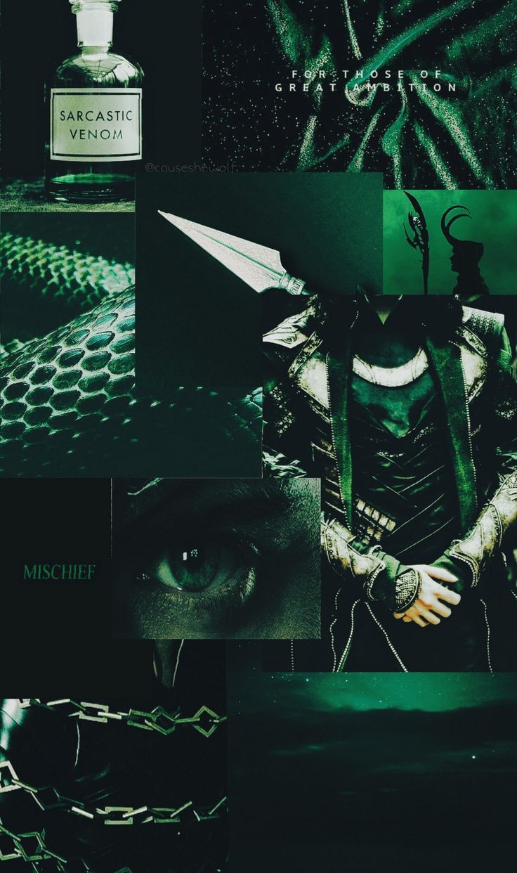 736x1242 Loki Laufeyson, nordic god of mischief green aesthetic. Loki aesthetic wallpaper iphone, Loki green aesthetic