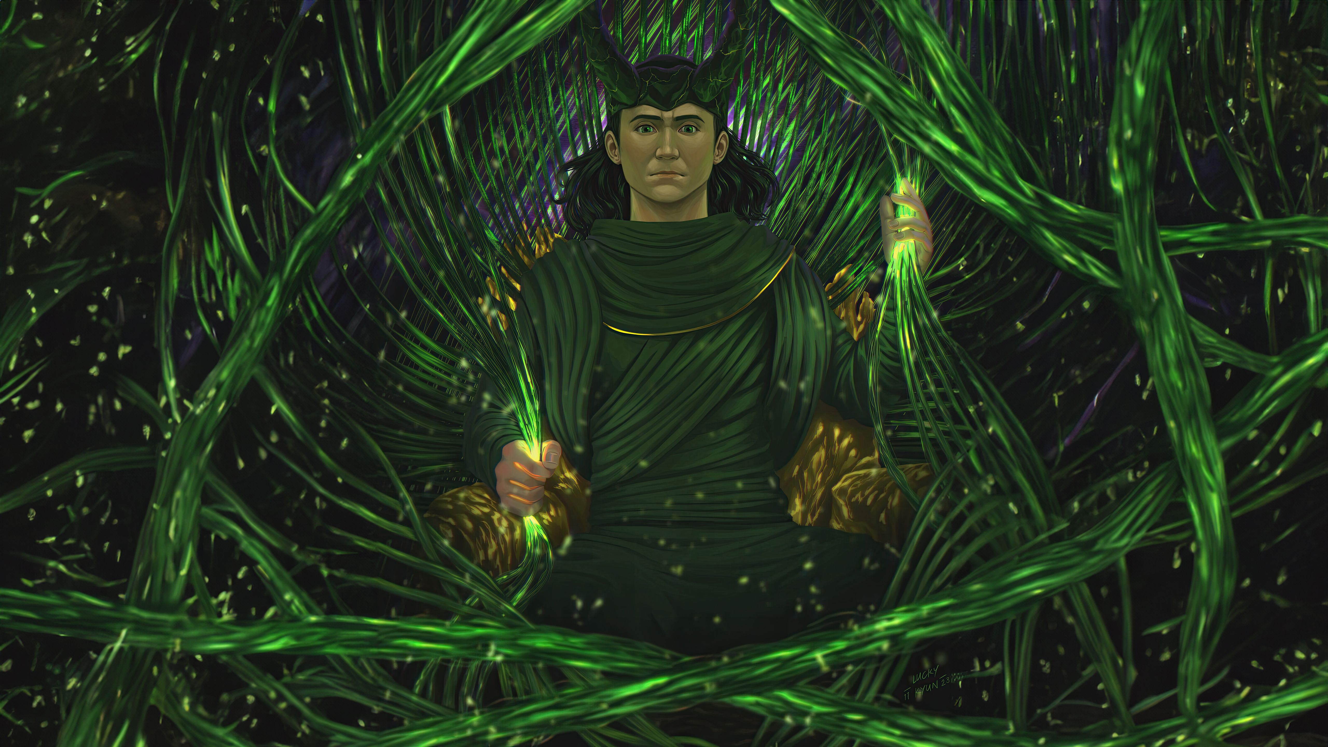 5120x2880 Two Faces Of Loki Wallpaper, HD Superheroes Wallpaper, 4k Wallpaper, Image, Background, Photos and Picture