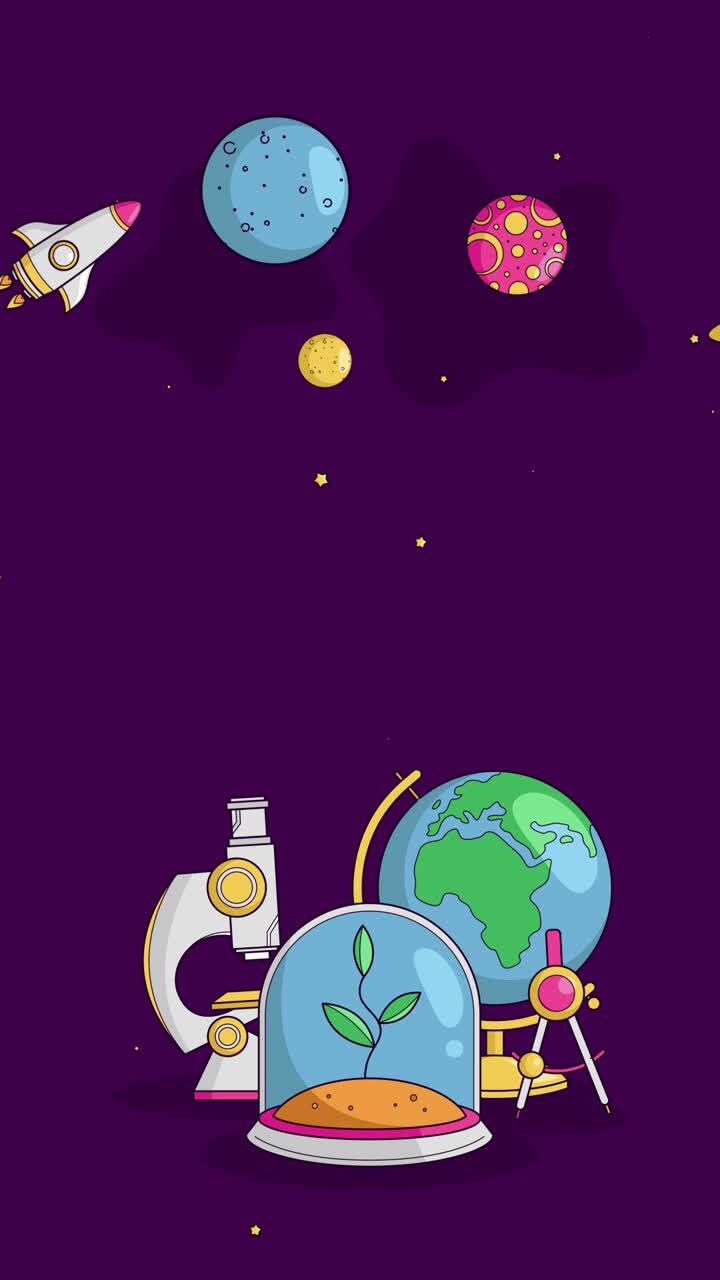 720x1280 Cartoon science Videos and 4K to download