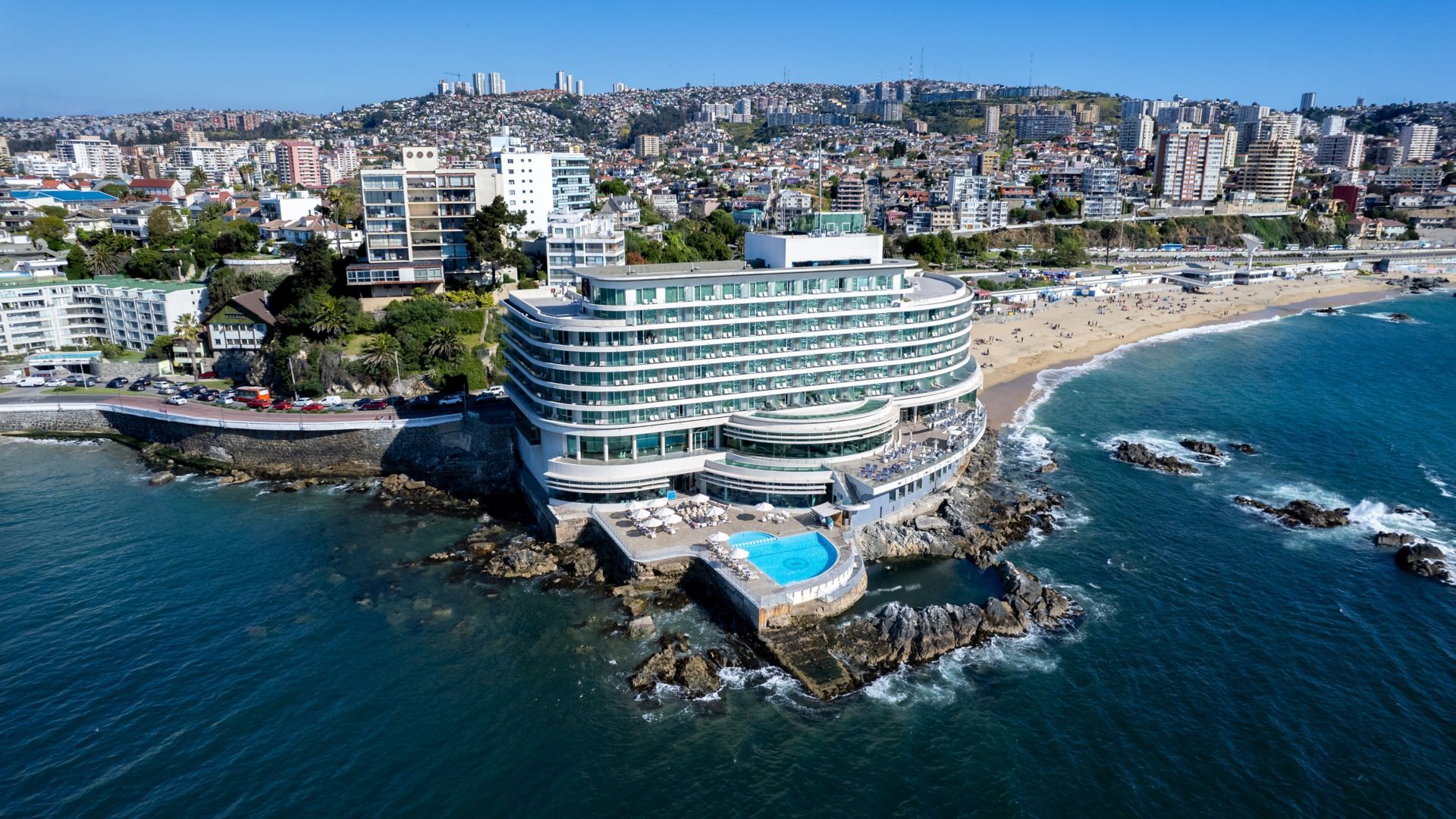 1920x1080 Sheraton Miramar Hotel & Convention Center. Elevated Modern Hotel