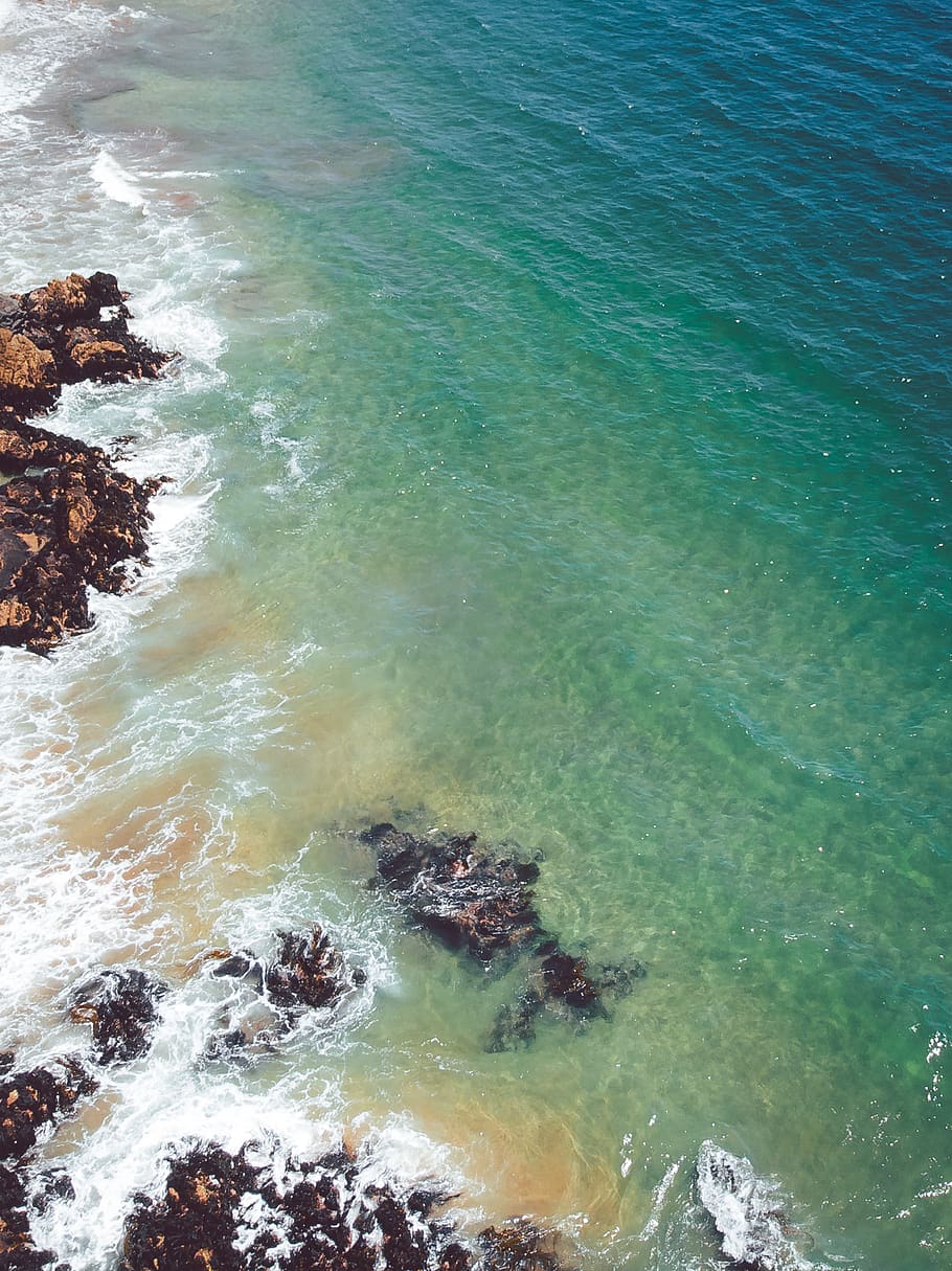 910x1215 wave break 1080P, 2K, 4K, 5K HD wallpaper free download
